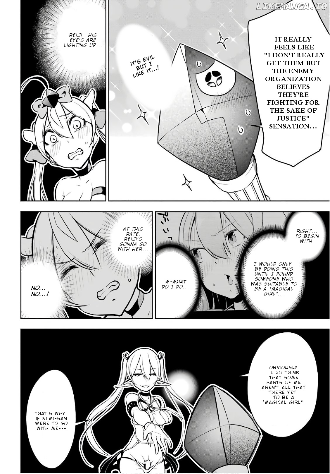 Isekai de Saikyou no Tsue ni Tensei shita Ore ga Iyagaru Shoujo wo Muriyari Mahou Shoujo ni P suru! chapter 15 - page 29
