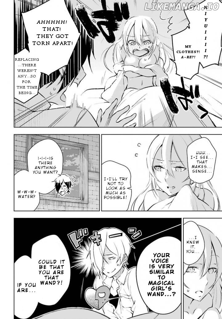 Isekai de Saikyou no Tsue ni Tensei shita Ore ga Iyagaru Shoujo wo Muriyari Mahou Shoujo ni P suru! chapter 12 - page 29