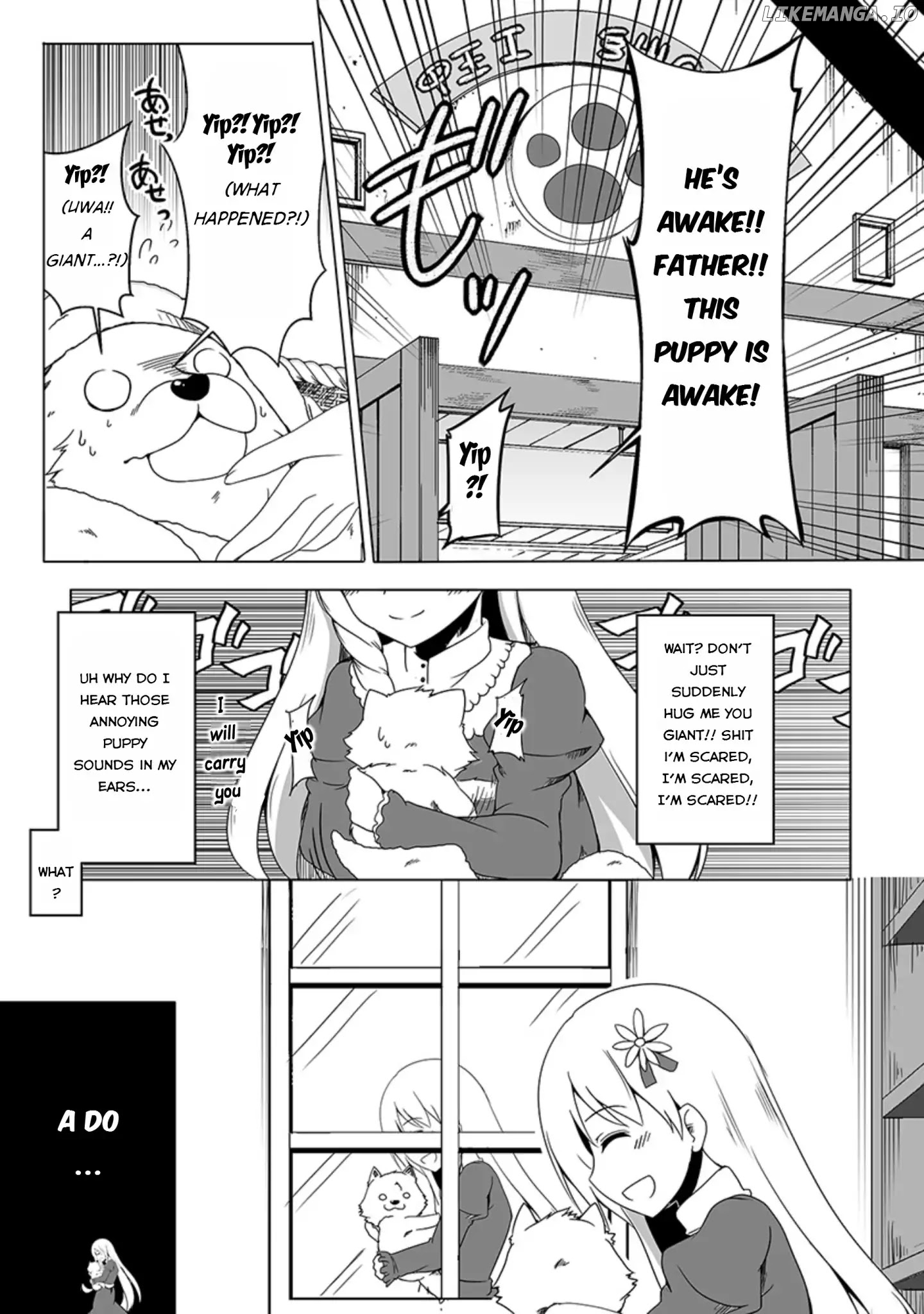 Wanwan Monogatari ~Kanemochi no Inu n shite to wa Itta ga, Fenrir ni shiro to wa Itte nee!~ chapter 1 - page 6