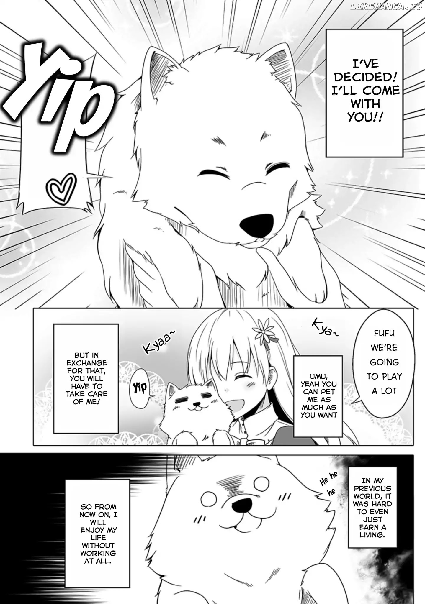 Wanwan Monogatari ~Kanemochi no Inu n shite to wa Itta ga, Fenrir ni shiro to wa Itte nee!~ chapter 1 - page 9