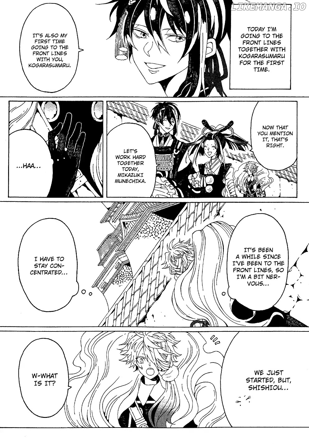 Touken Ranbu Anthology ~ Records of Fresh Breeze~ chapter 11 - page 4