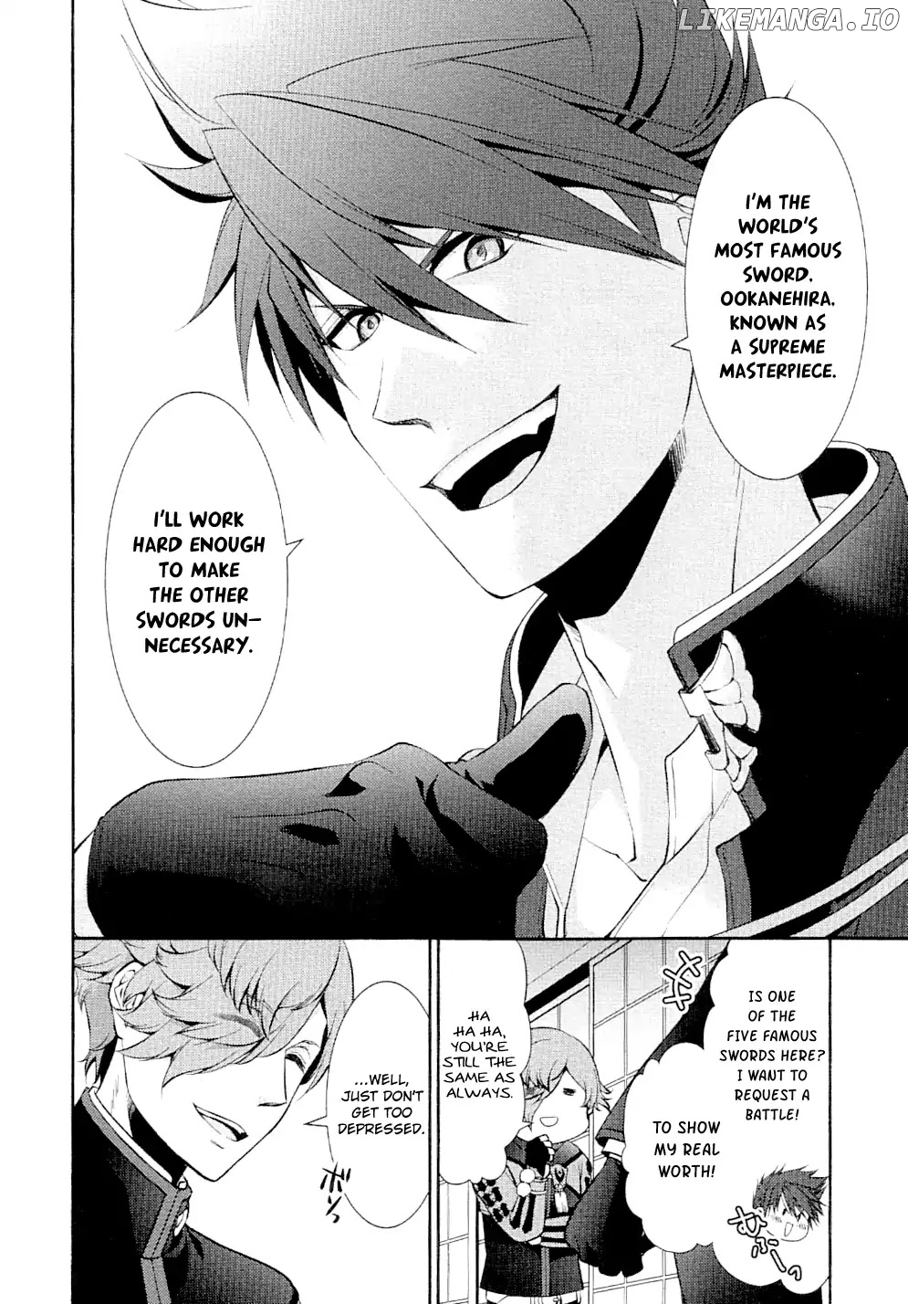 Touken Ranbu Anthology ~ Records of Fresh Breeze~ chapter 12 - page 2