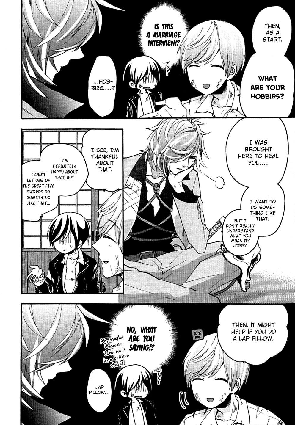 Touken Ranbu Anthology ~ Records of Fresh Breeze~ chapter 14 - page 8