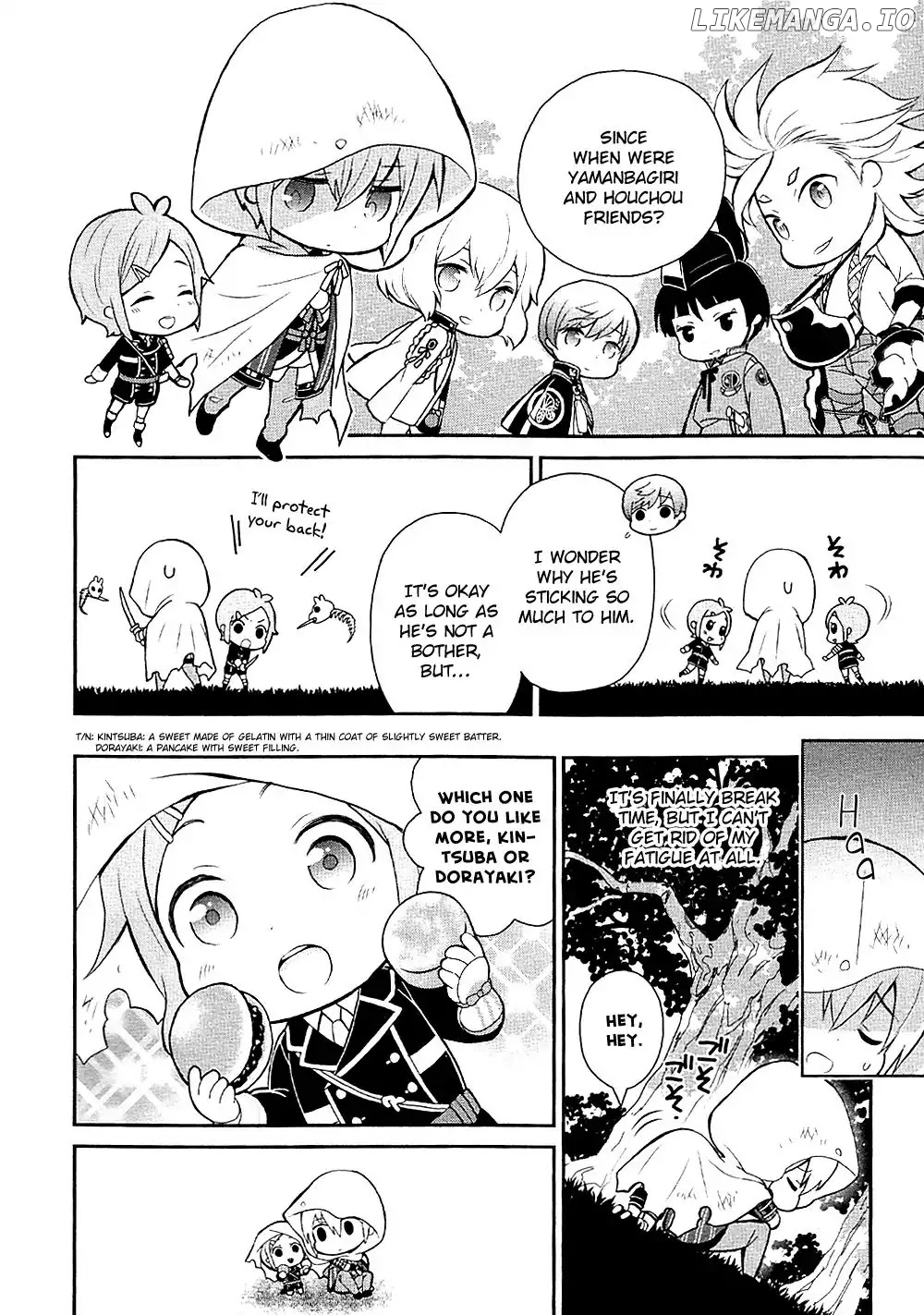 Touken Ranbu Anthology ~ Records of Fresh Breeze~ chapter 2 - page 4