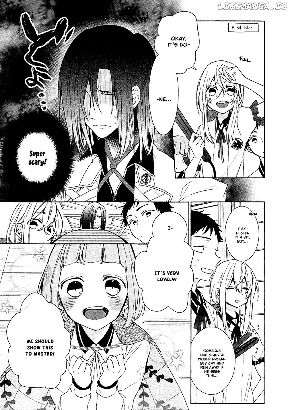 Touken Ranbu Anthology ~ Records of Fresh Breeze~ chapter 3 - page 7