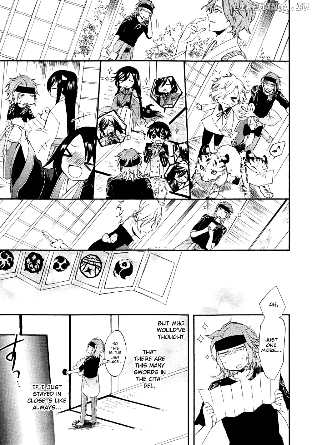 Touken Ranbu Anthology ~ Records of Fresh Breeze~ chapter 5 - page 7
