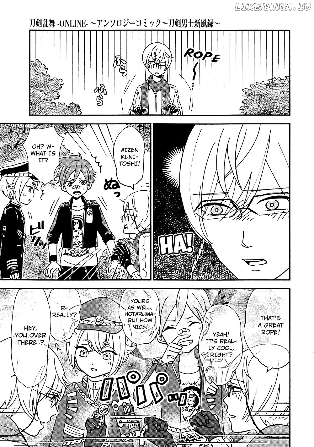 Touken Ranbu Anthology ~ Records of Fresh Breeze~ chapter 6 - page 3