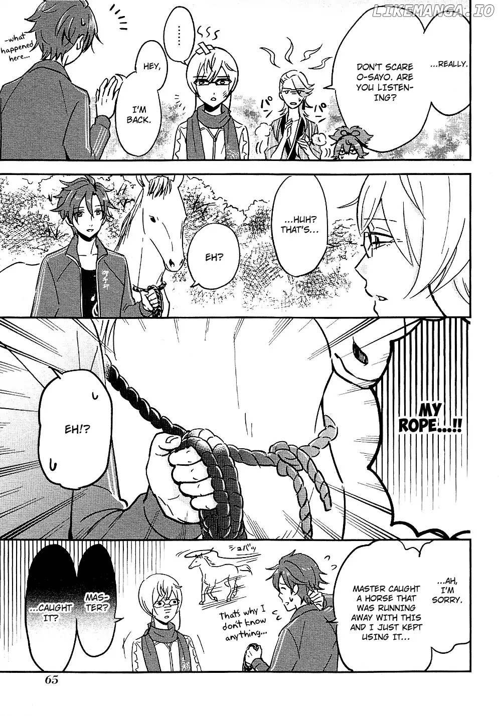 Touken Ranbu Anthology ~ Records of Fresh Breeze~ chapter 6 - page 9
