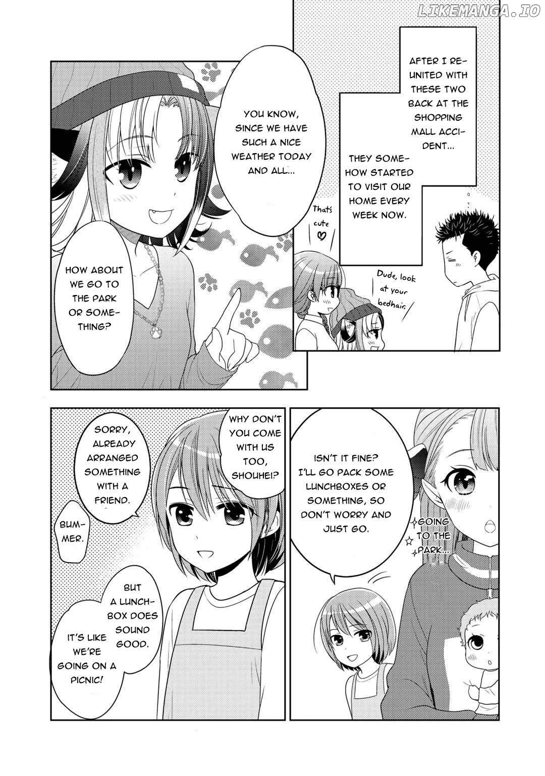 On The Way Home, I Got A Bride And Twin Daughters, But They Were Dragons chapter 11 - page 3