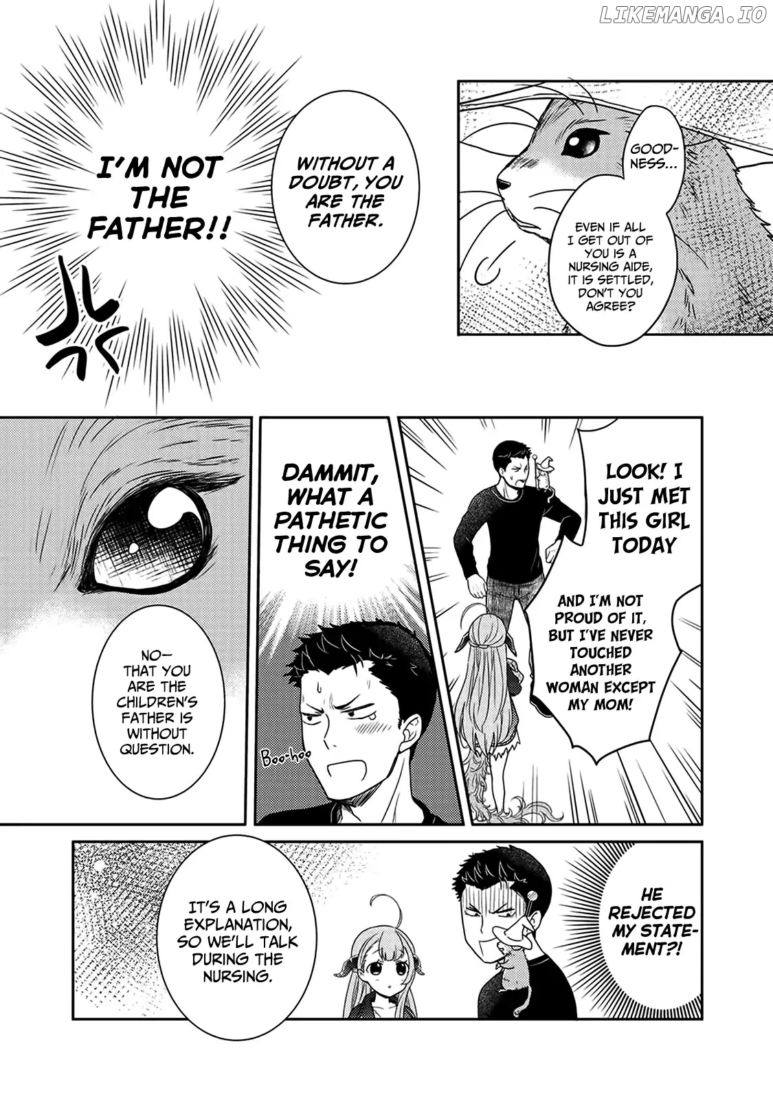 On The Way Home, I Got A Bride And Twin Daughters, But They Were Dragons chapter 2 - page 24