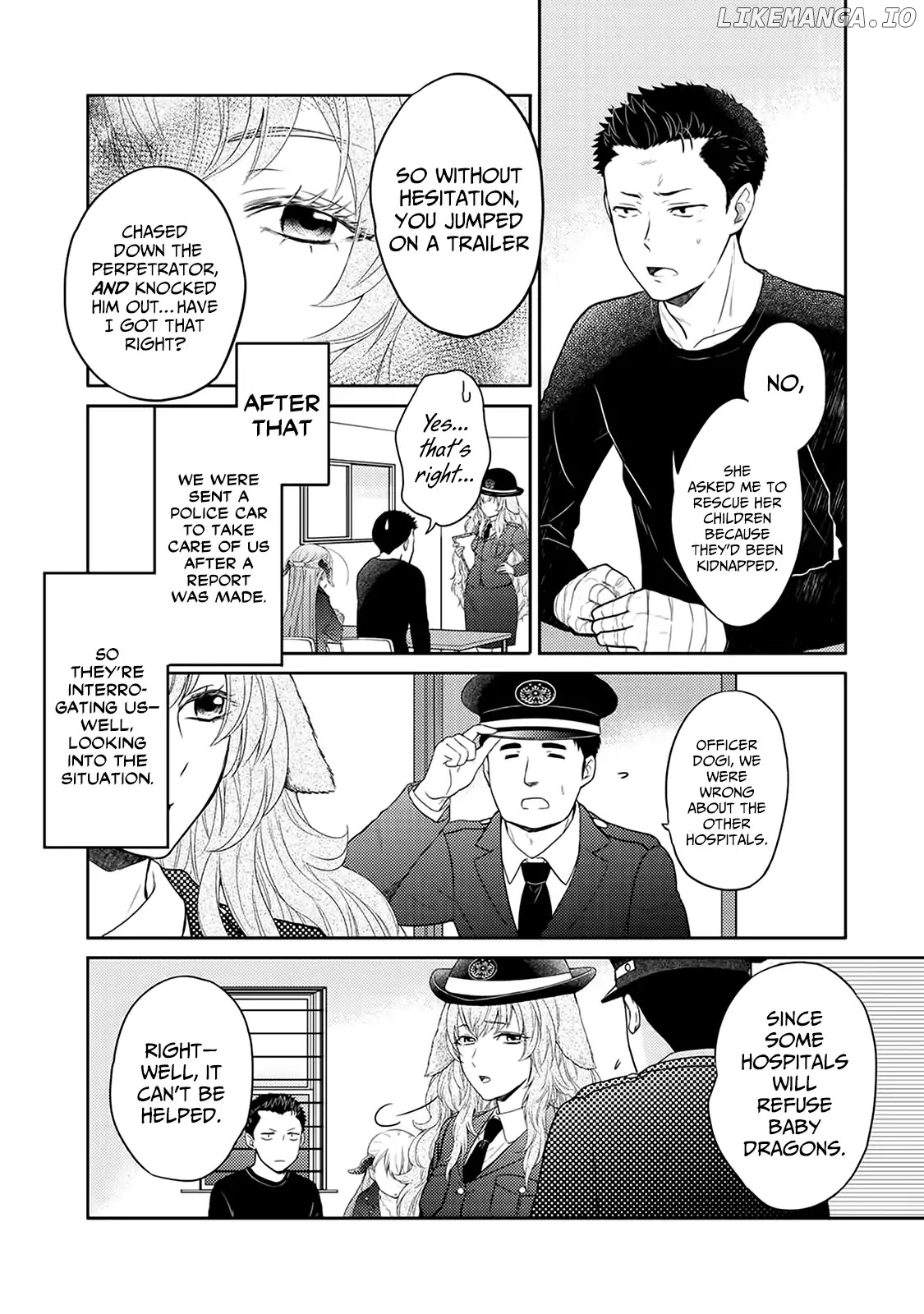 On The Way Home, I Got A Bride And Twin Daughters, But They Were Dragons chapter 2 - page 6