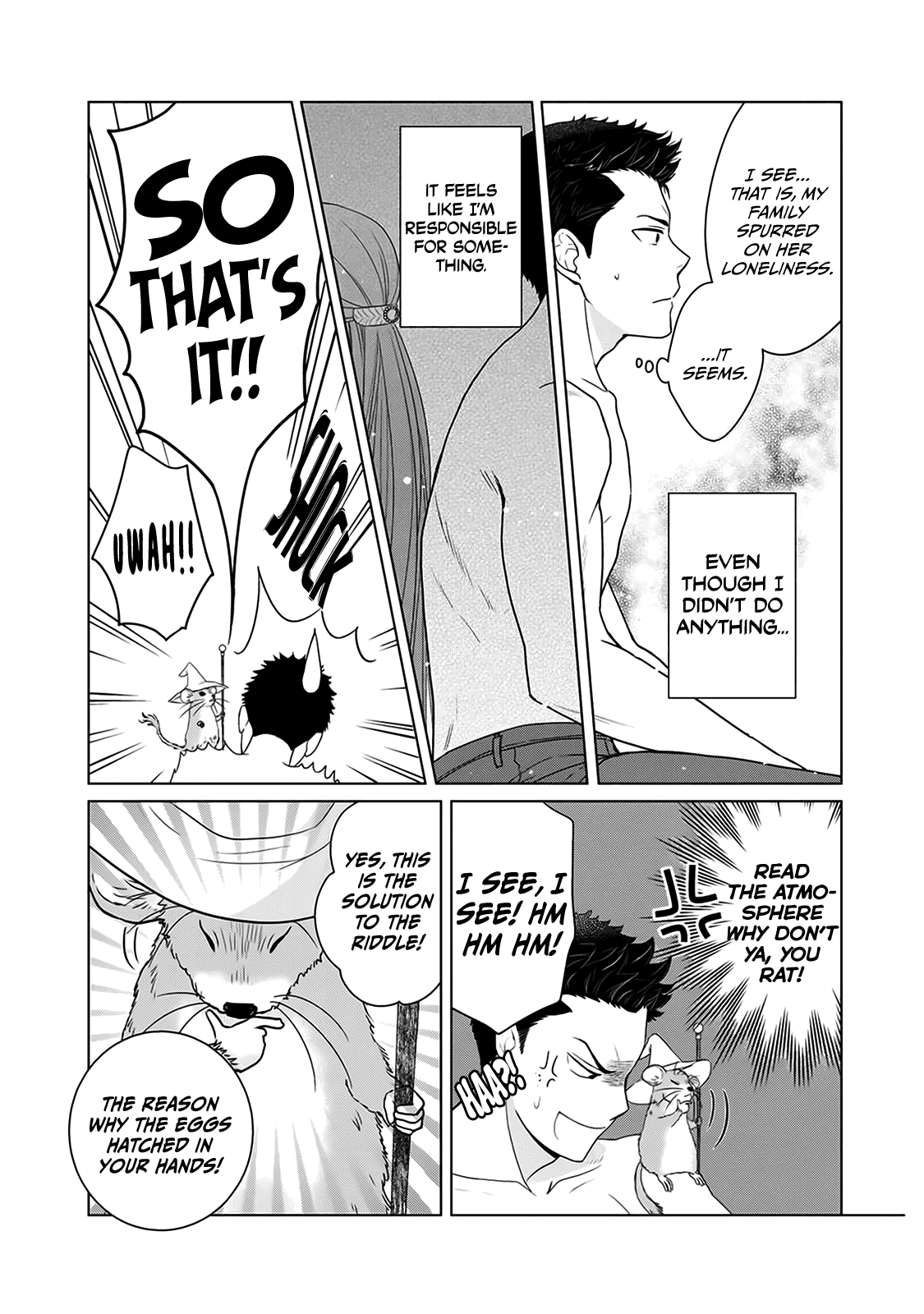 On The Way Home, I Got A Bride And Twin Daughters, But They Were Dragons chapter 3 - page 11