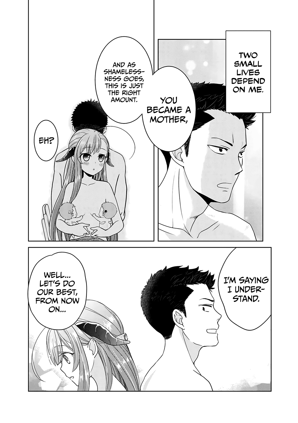 On The Way Home, I Got A Bride And Twin Daughters, But They Were Dragons chapter 3 - page 19