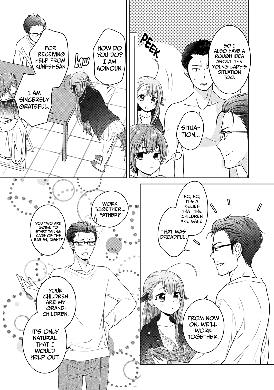 On The Way Home, I Got A Bride And Twin Daughters, But They Were Dragons chapter 3 - page 23