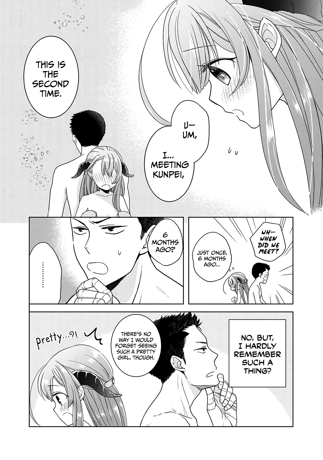 On The Way Home, I Got A Bride And Twin Daughters, But They Were Dragons chapter 3 - page 8