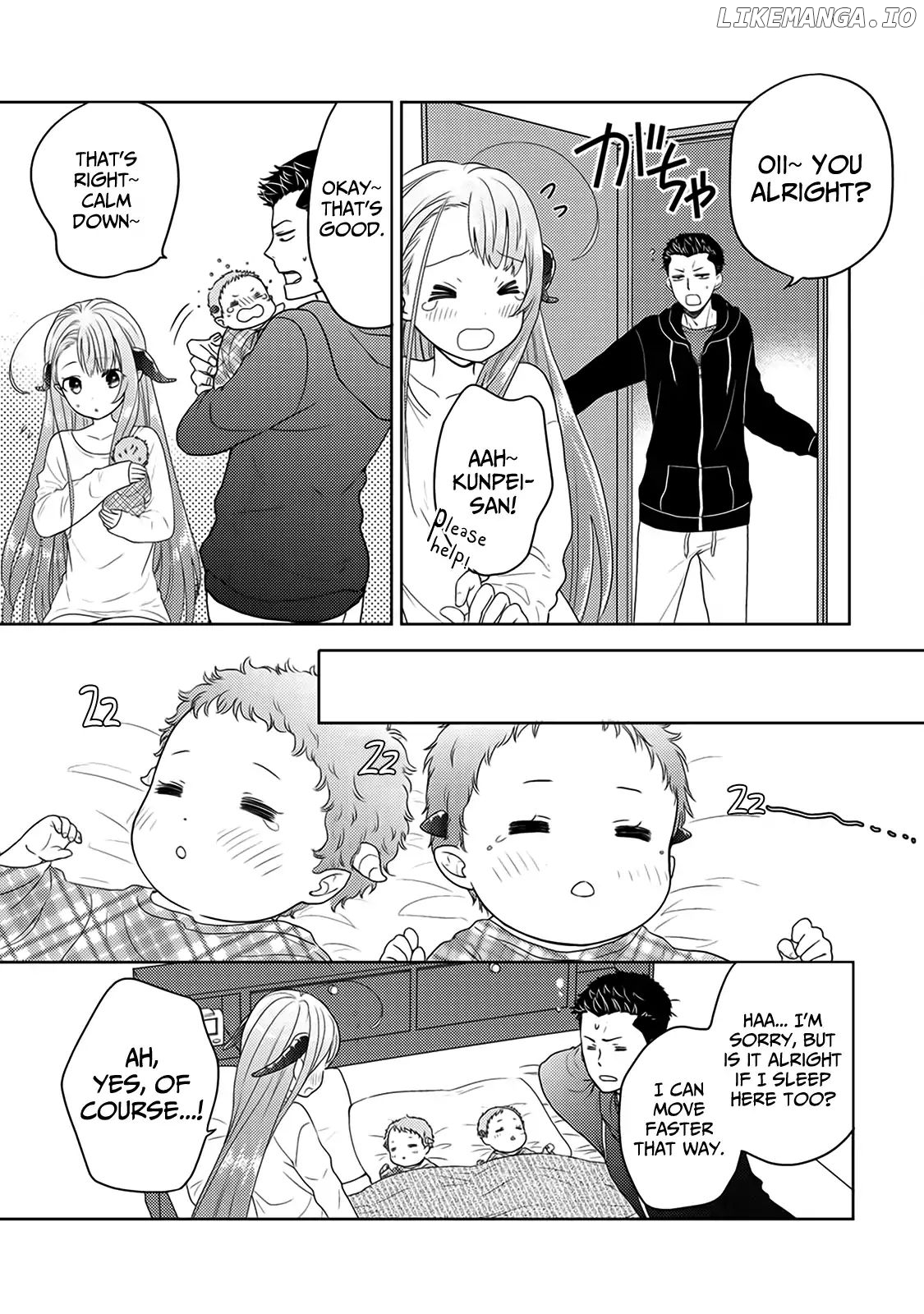 On The Way Home, I Got A Bride And Twin Daughters, But They Were Dragons chapter 4 - page 18