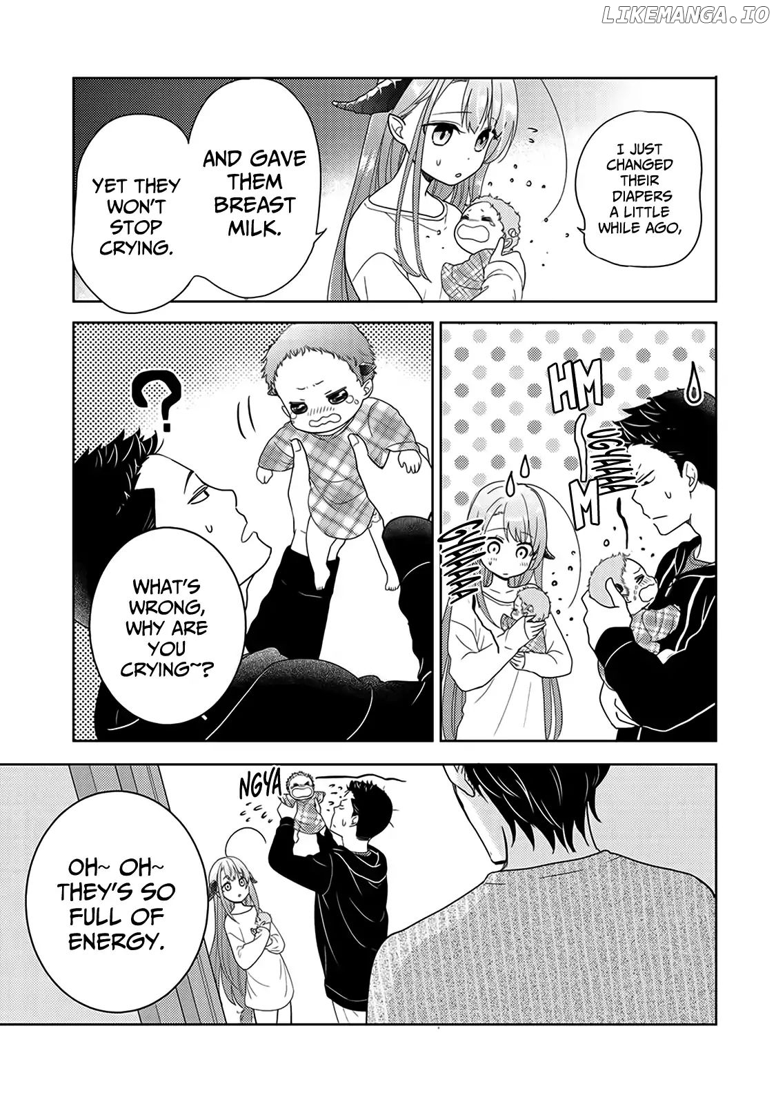 On The Way Home, I Got A Bride And Twin Daughters, But They Were Dragons chapter 4 - page 8
