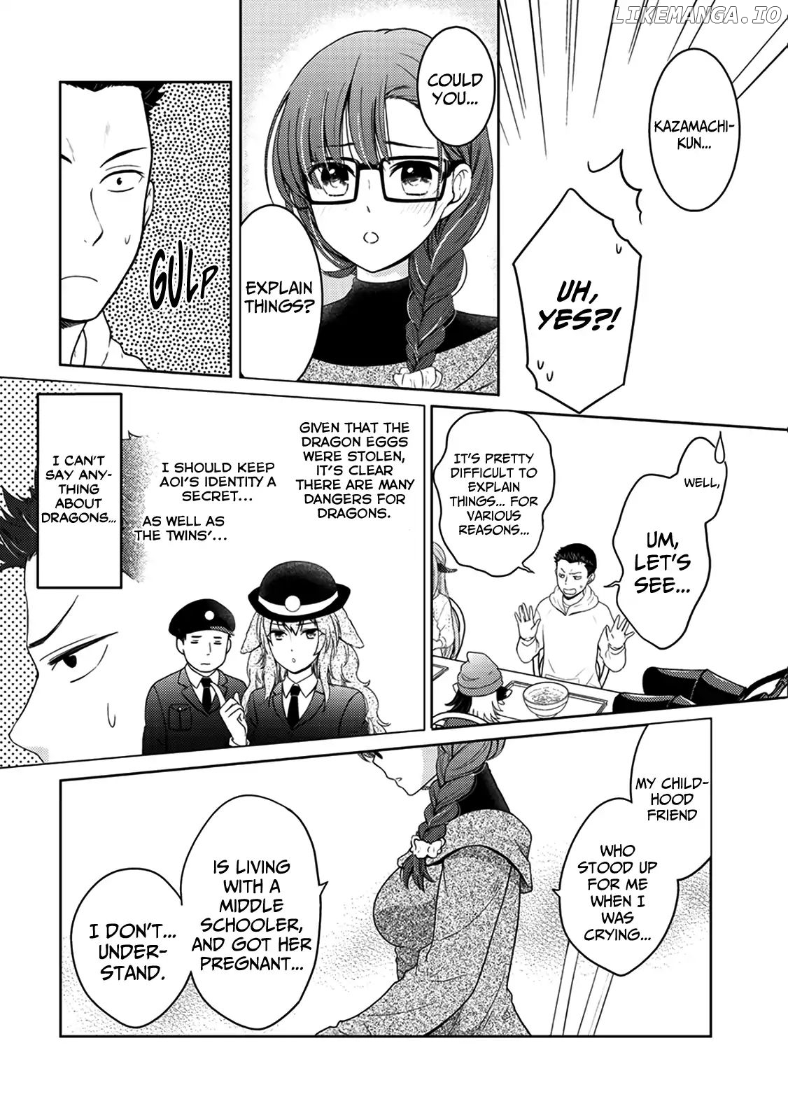 On The Way Home, I Got A Bride And Twin Daughters, But They Were Dragons chapter 6 - page 4