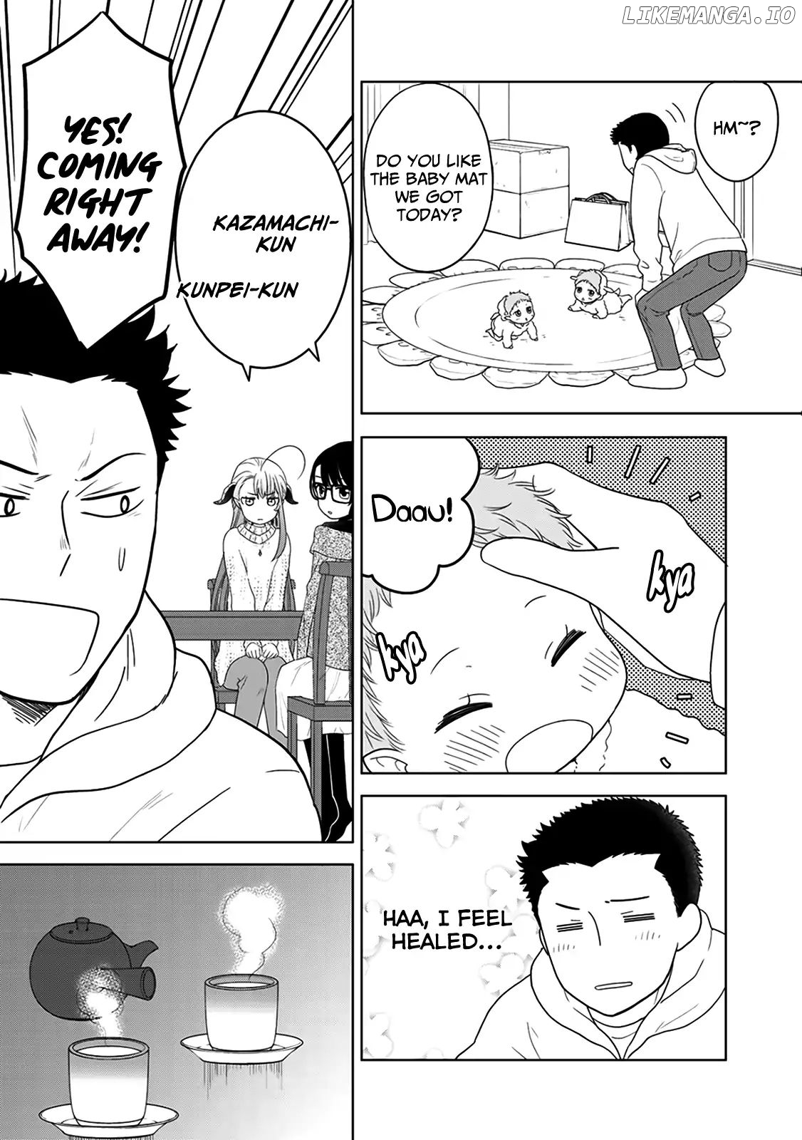 On The Way Home, I Got A Bride And Twin Daughters, But They Were Dragons chapter 7 - page 8