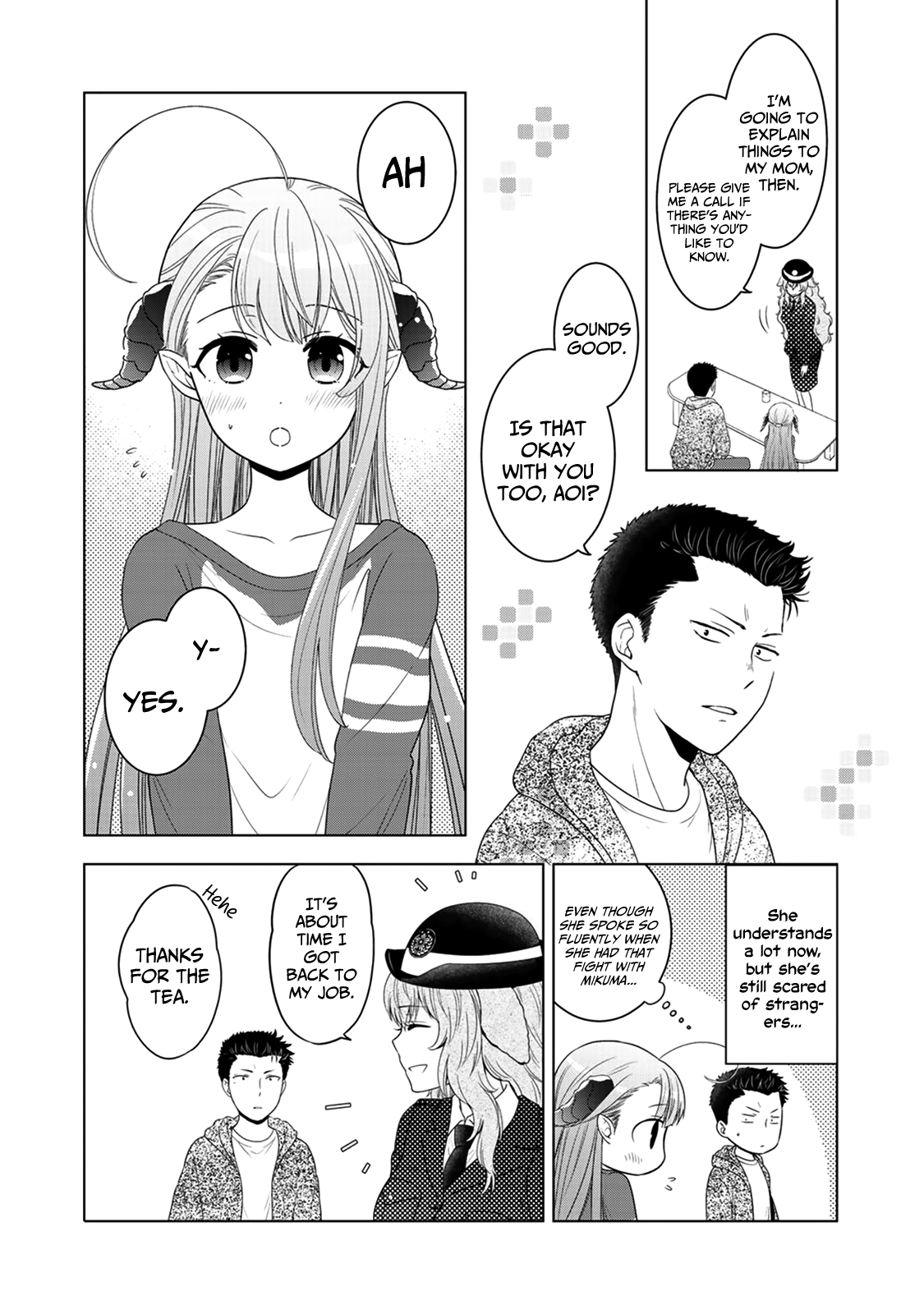 On The Way Home, I Got A Bride And Twin Daughters, But They Were Dragons chapter 8 - page 6