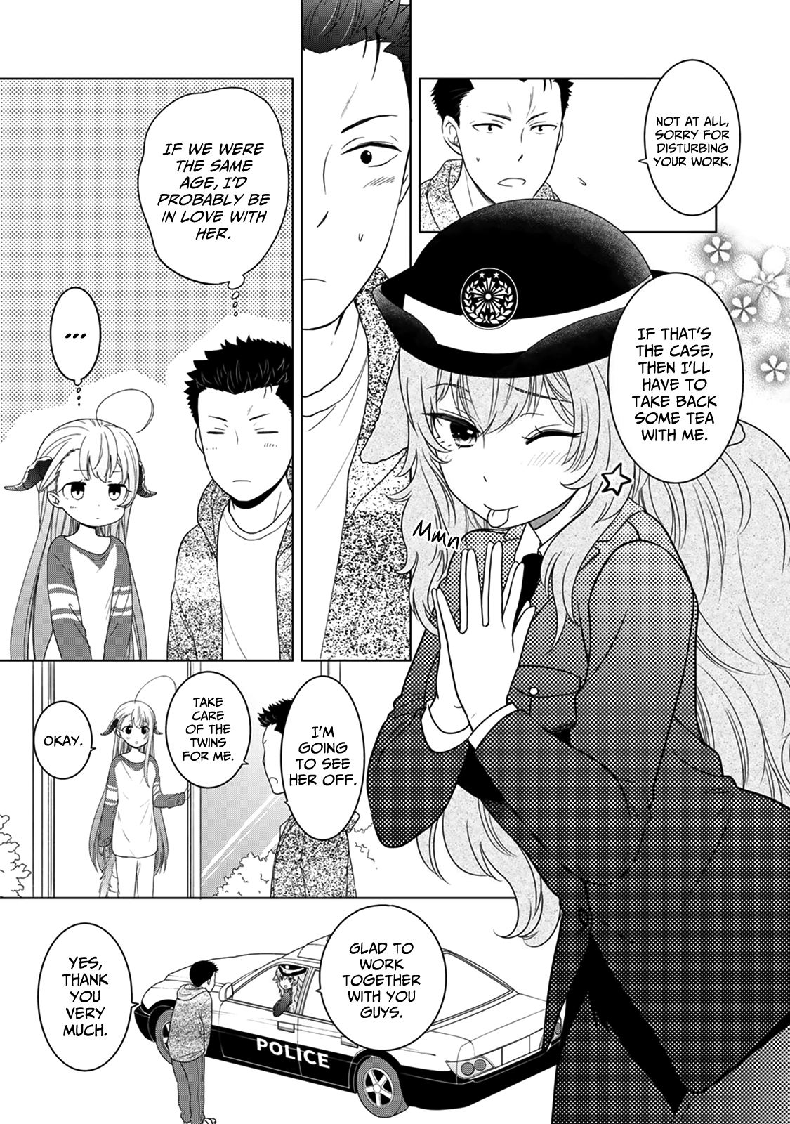 On The Way Home, I Got A Bride And Twin Daughters, But They Were Dragons chapter 8 - page 7