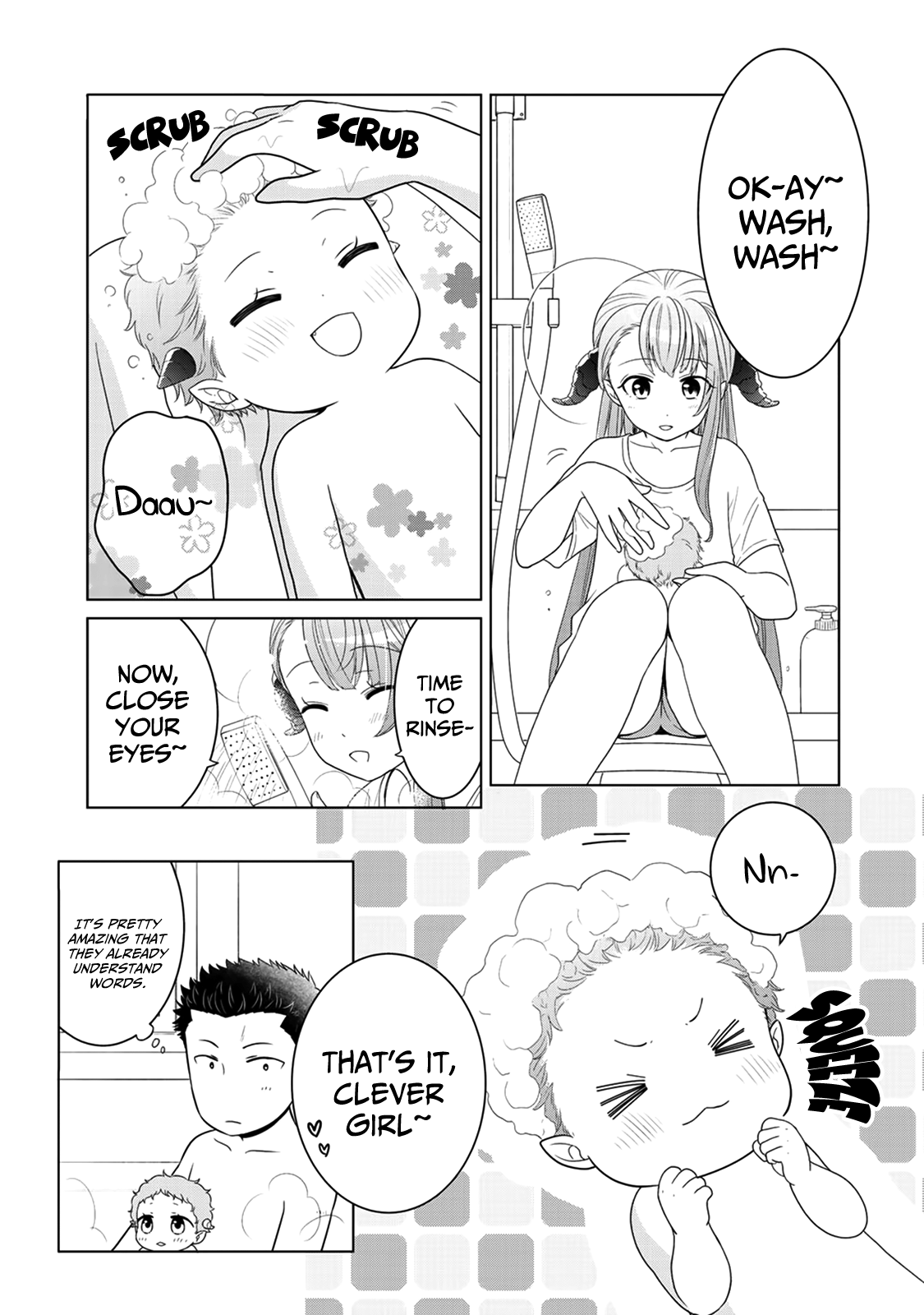 On The Way Home, I Got A Bride And Twin Daughters, But They Were Dragons chapter 9.1 - page 5