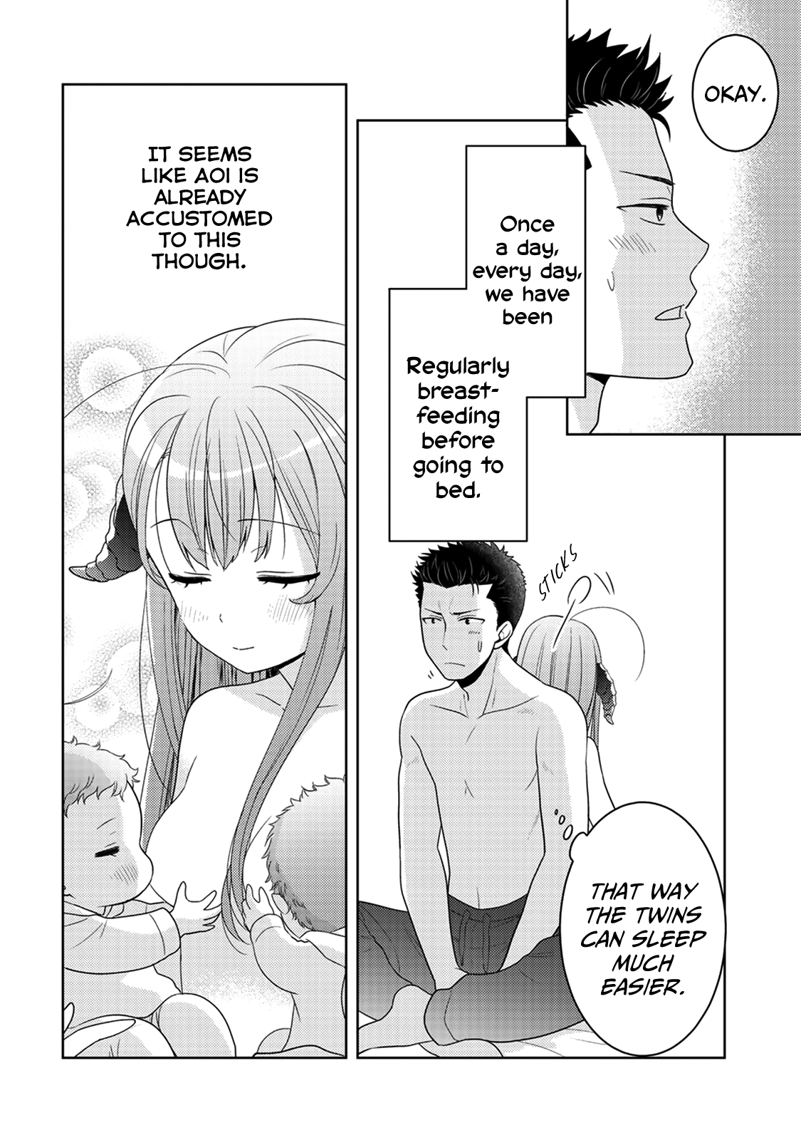 On The Way Home, I Got A Bride And Twin Daughters, But They Were Dragons chapter 9.2 - page 8
