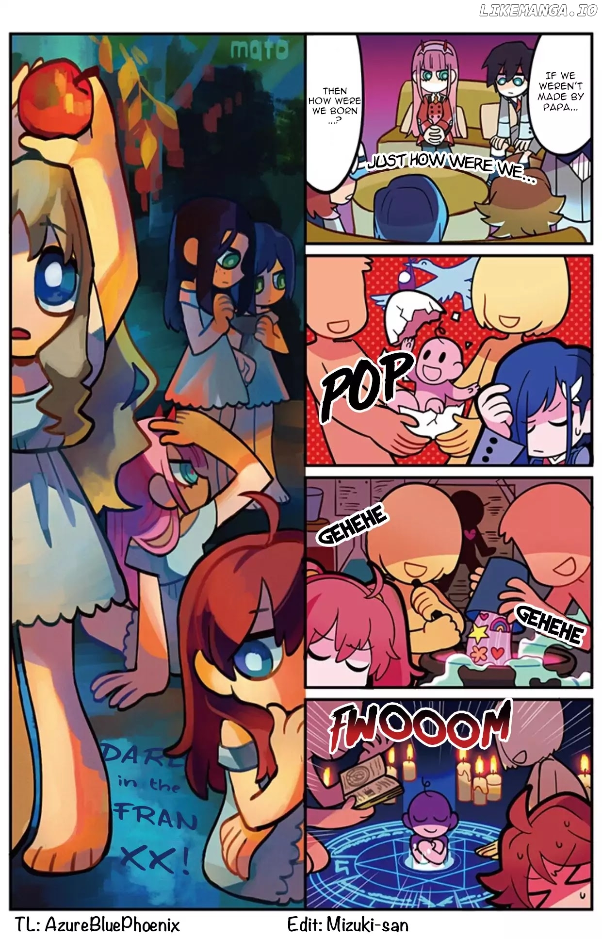 Darling in the FranXX! - 4-koma chapter 51 - page 1