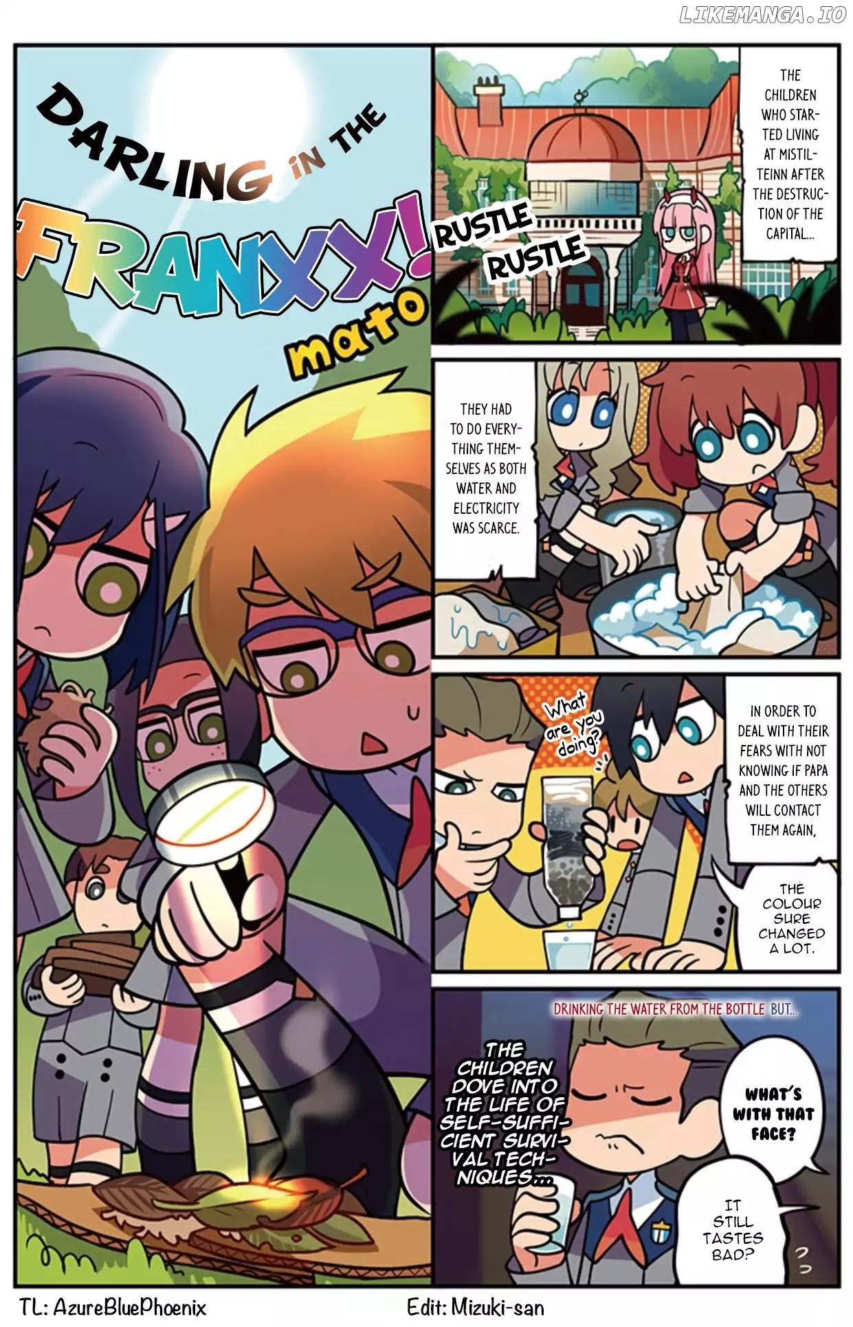 Darling in the FranXX! - 4-koma chapter 46 - page 1