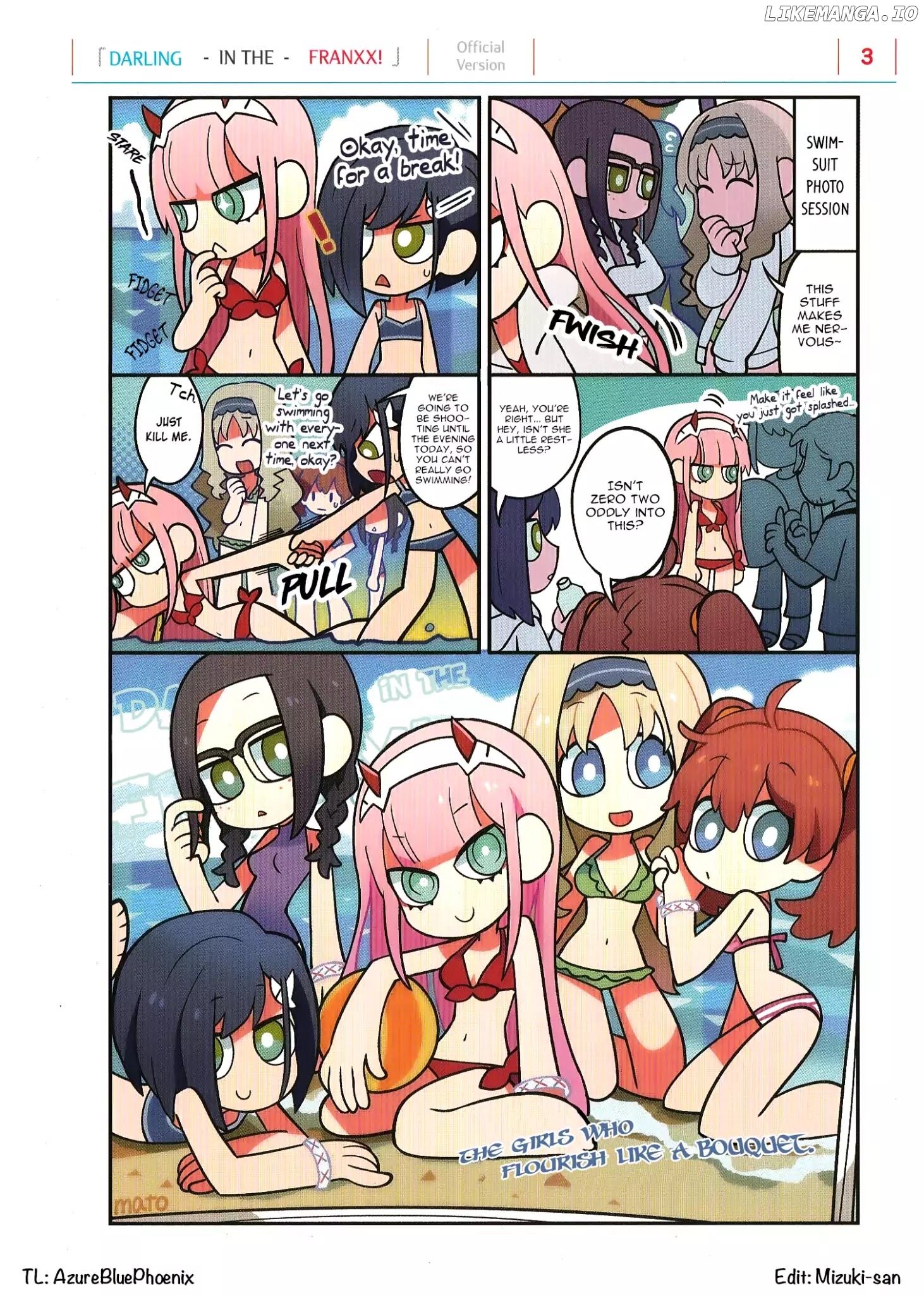 Darling in the FranXX! - 4-koma chapter 76 - page 1
