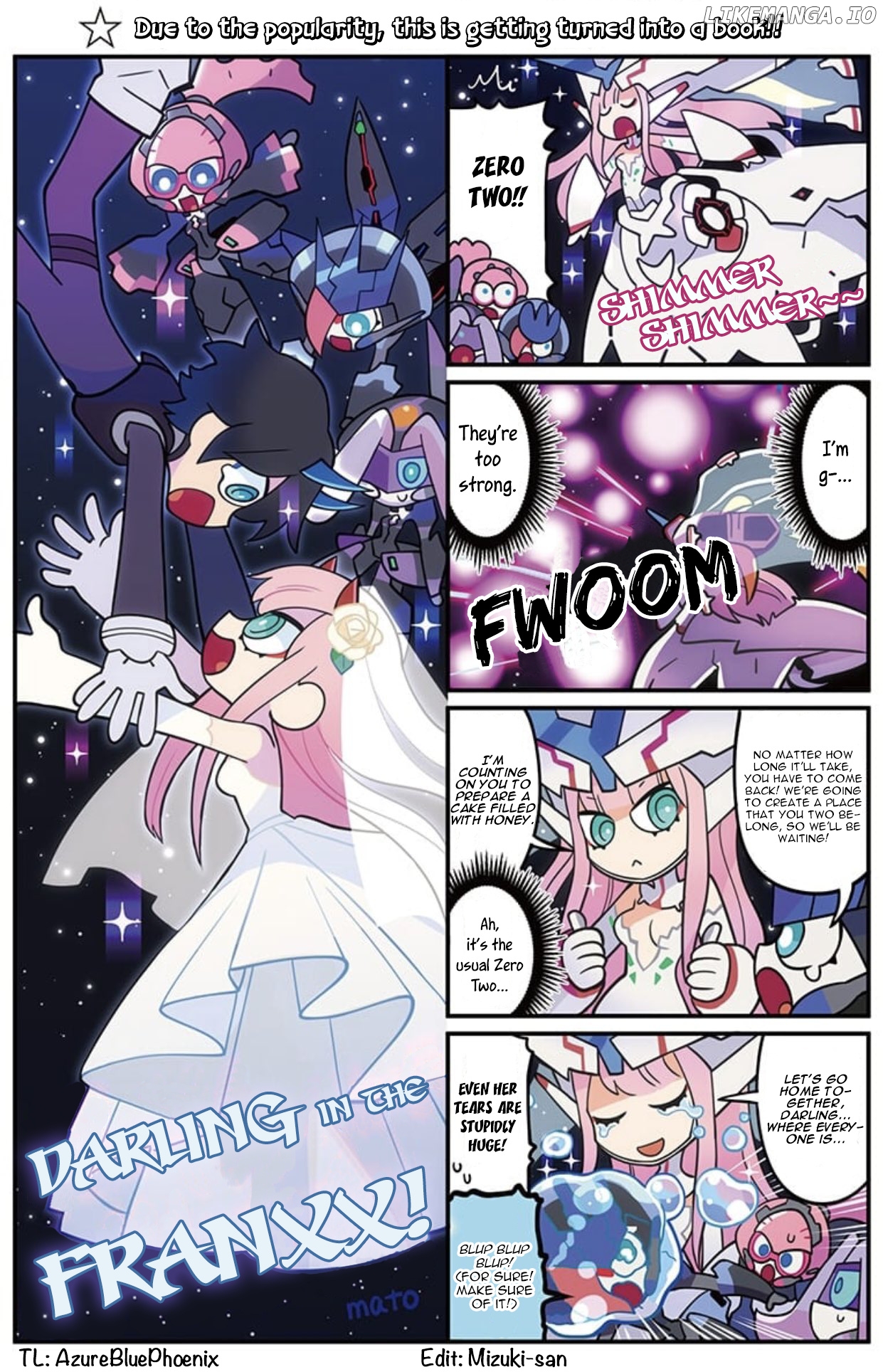 Darling in the FranXX! - 4-koma chapter 68 - page 1