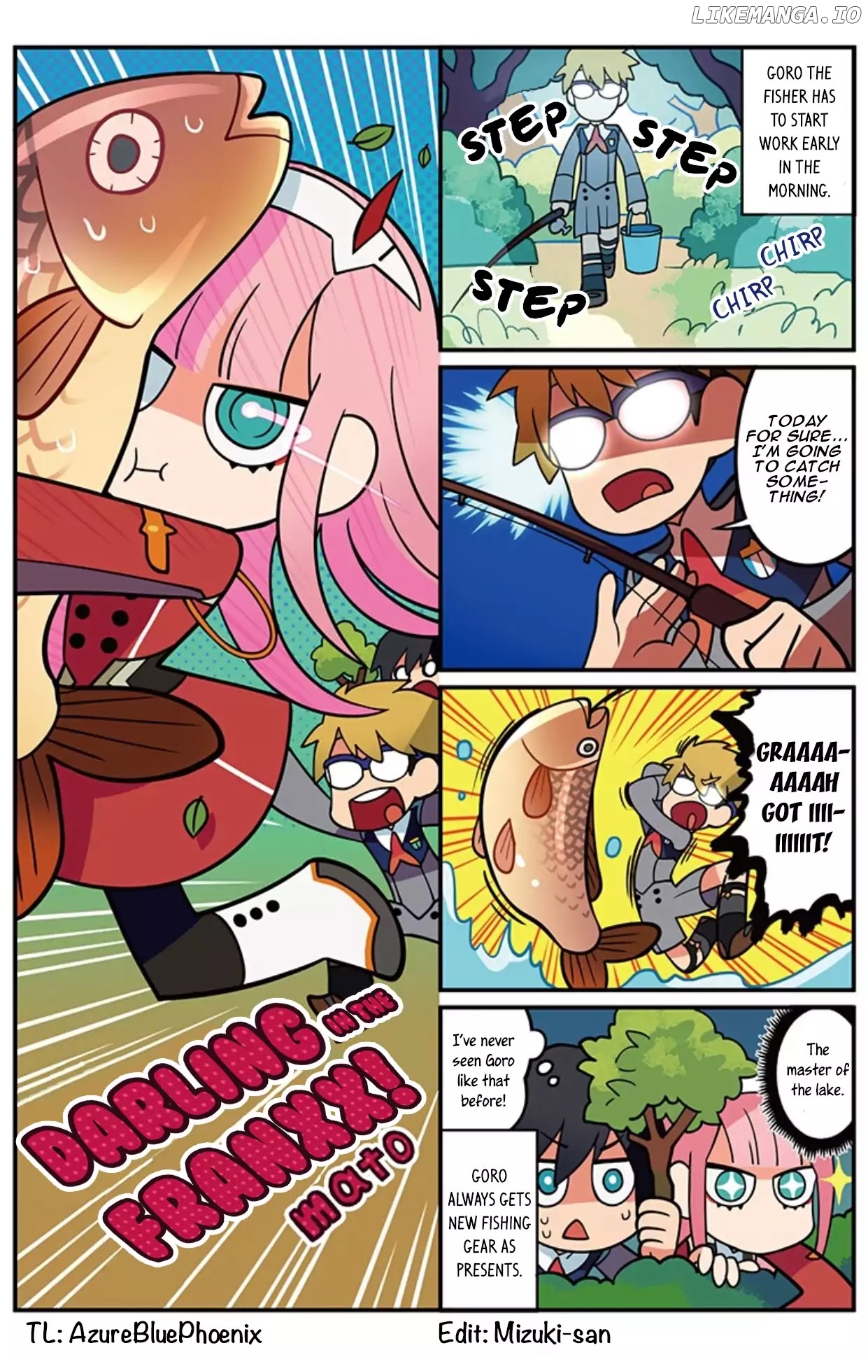 Darling in the FranXX! - 4-koma chapter 25 - page 1