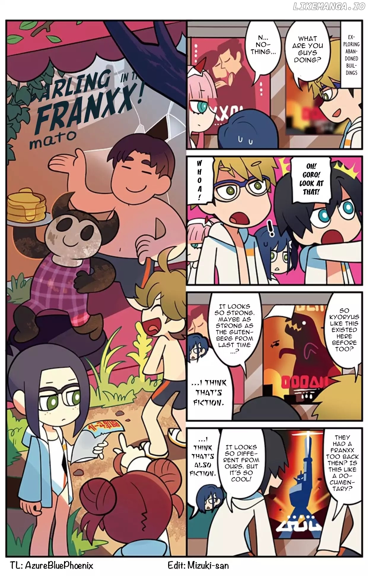 Darling in the FranXX! - 4-koma chapter 20 - page 1