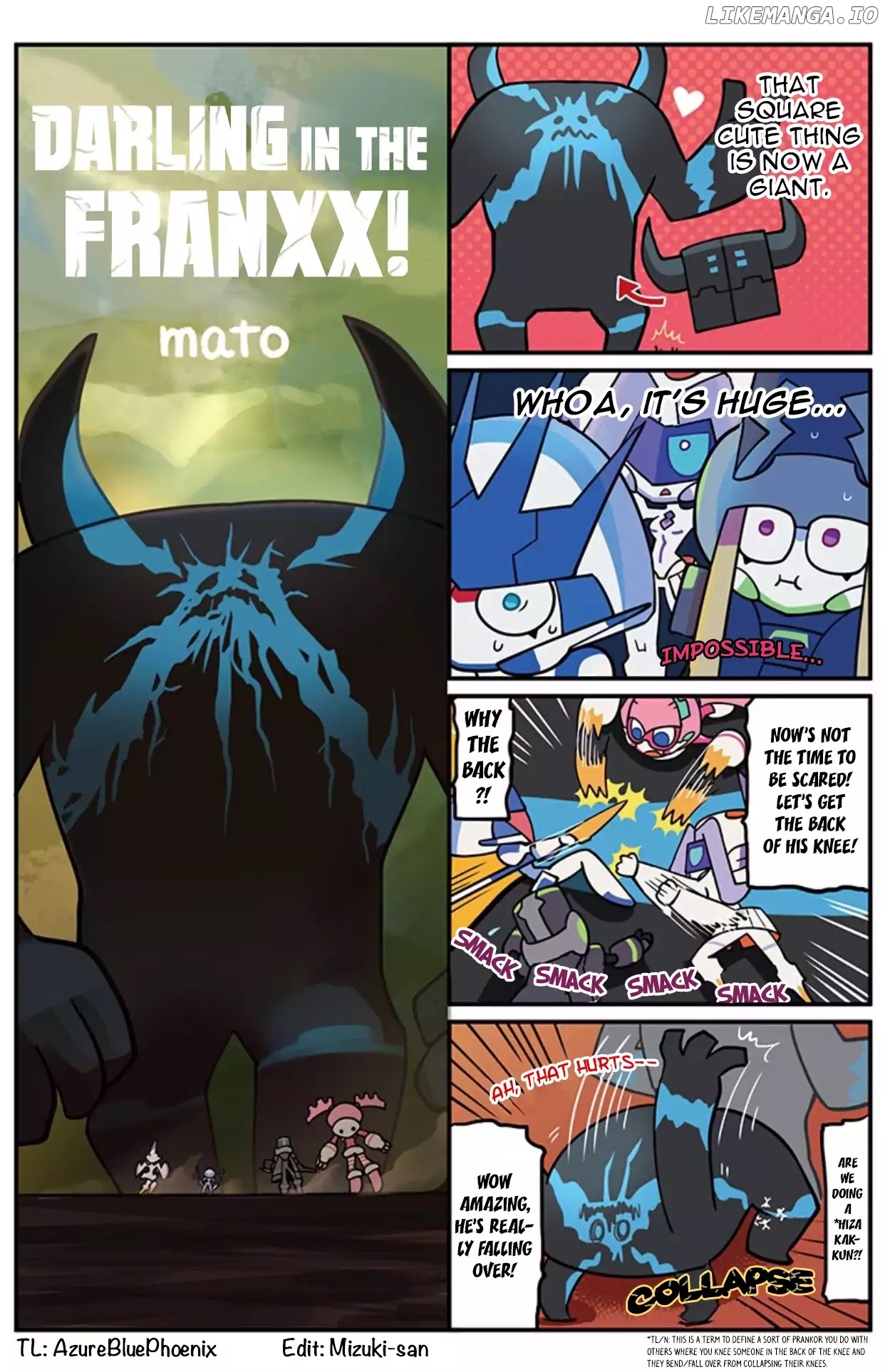 Darling in the FranXX! - 4-koma chapter 17 - page 1