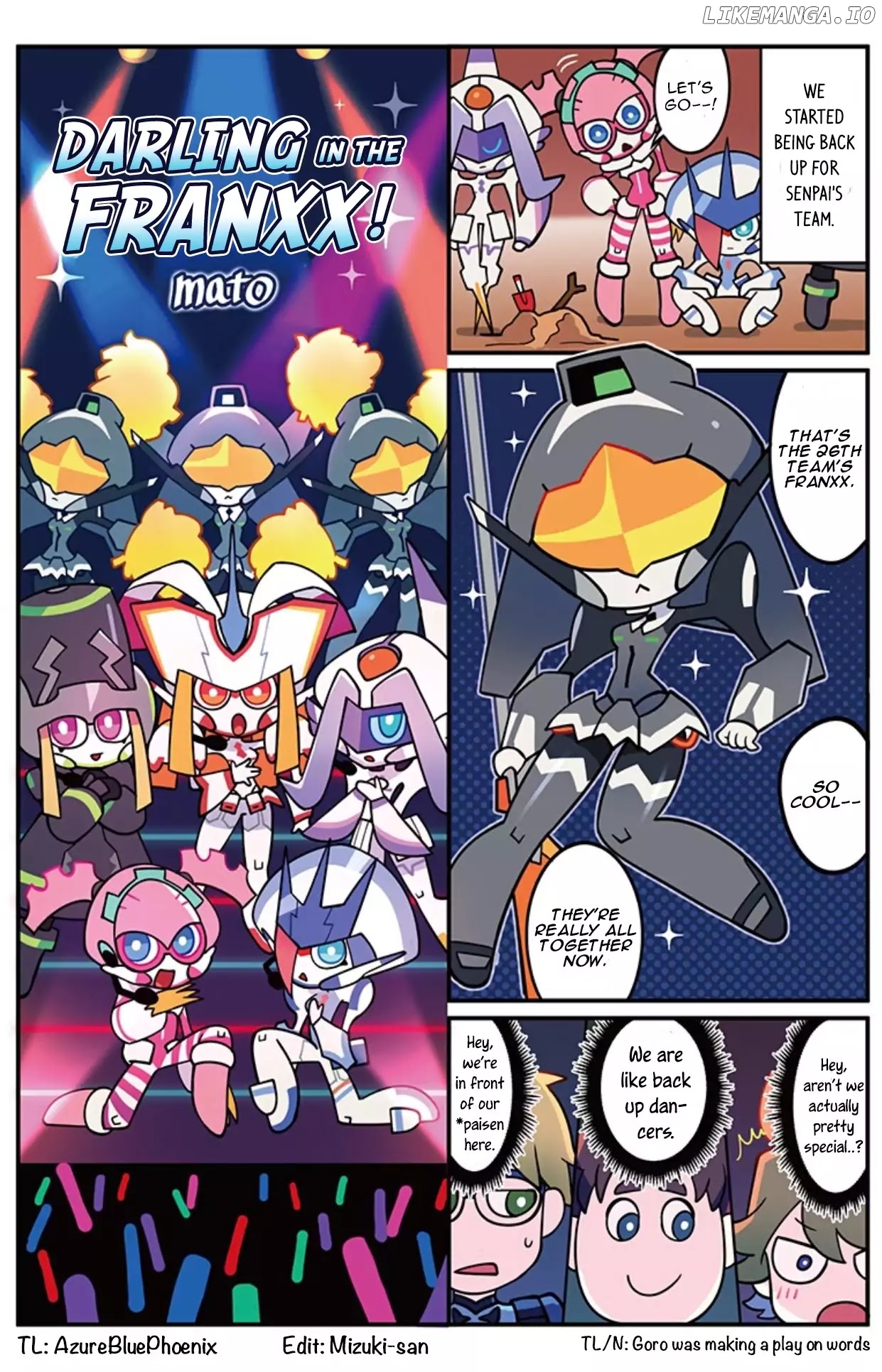 Darling in the FranXX! - 4-koma chapter 16 - page 1