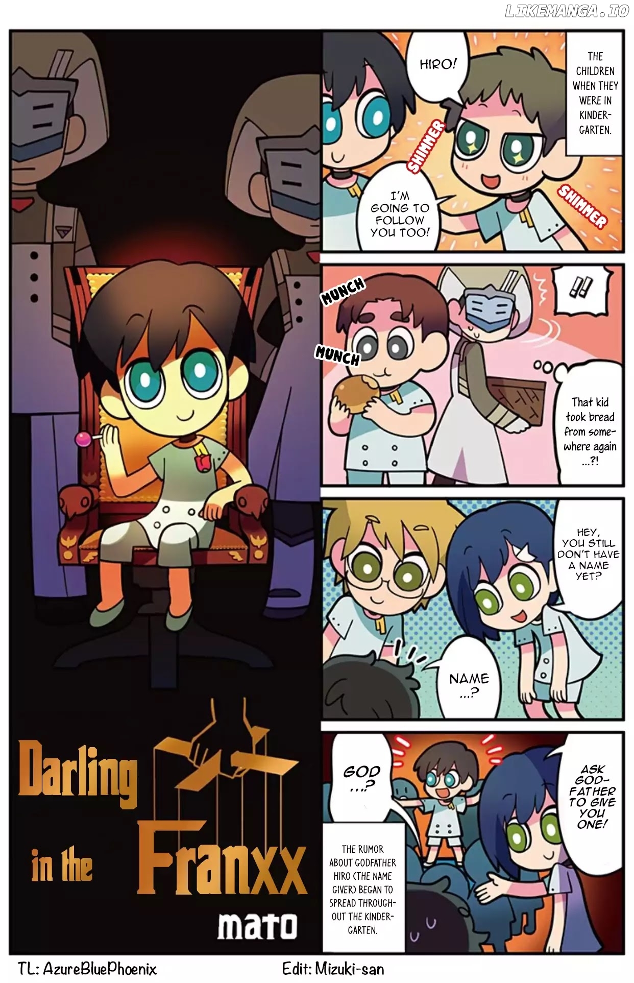 Darling in the FranXX! - 4-koma chapter 37 - page 1