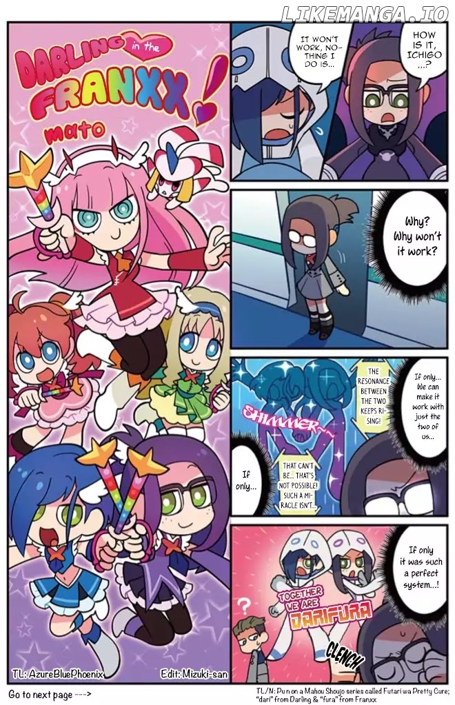 Darling in the FranXX! - 4-koma chapter 33 - page 1