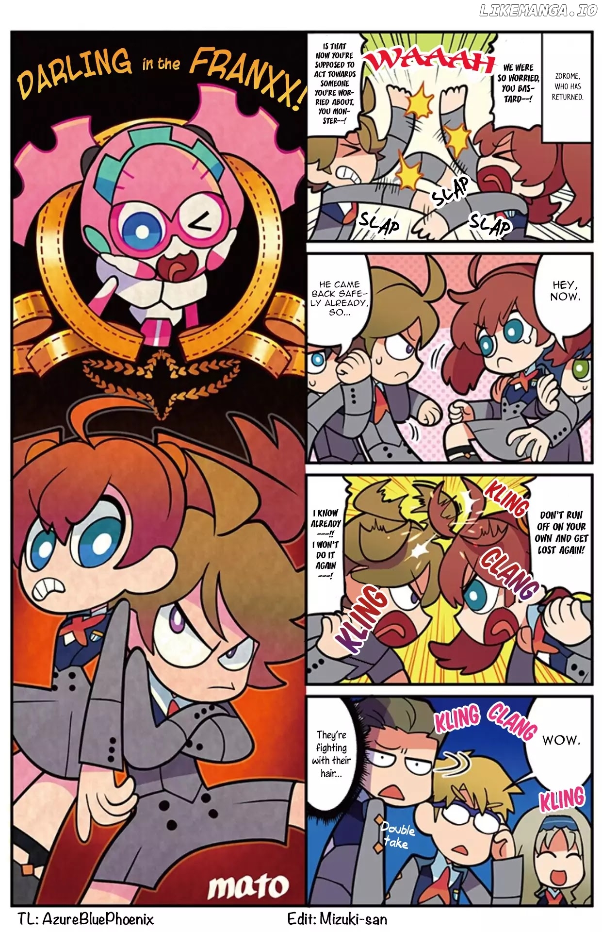 Darling in the FranXX! - 4-koma chapter 30 - page 1