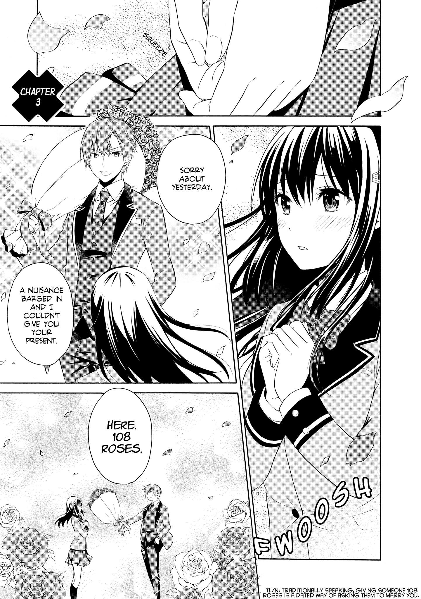 Akuyaku Ouji Wa Koi Ga Dekinai chapter 3 - page 1