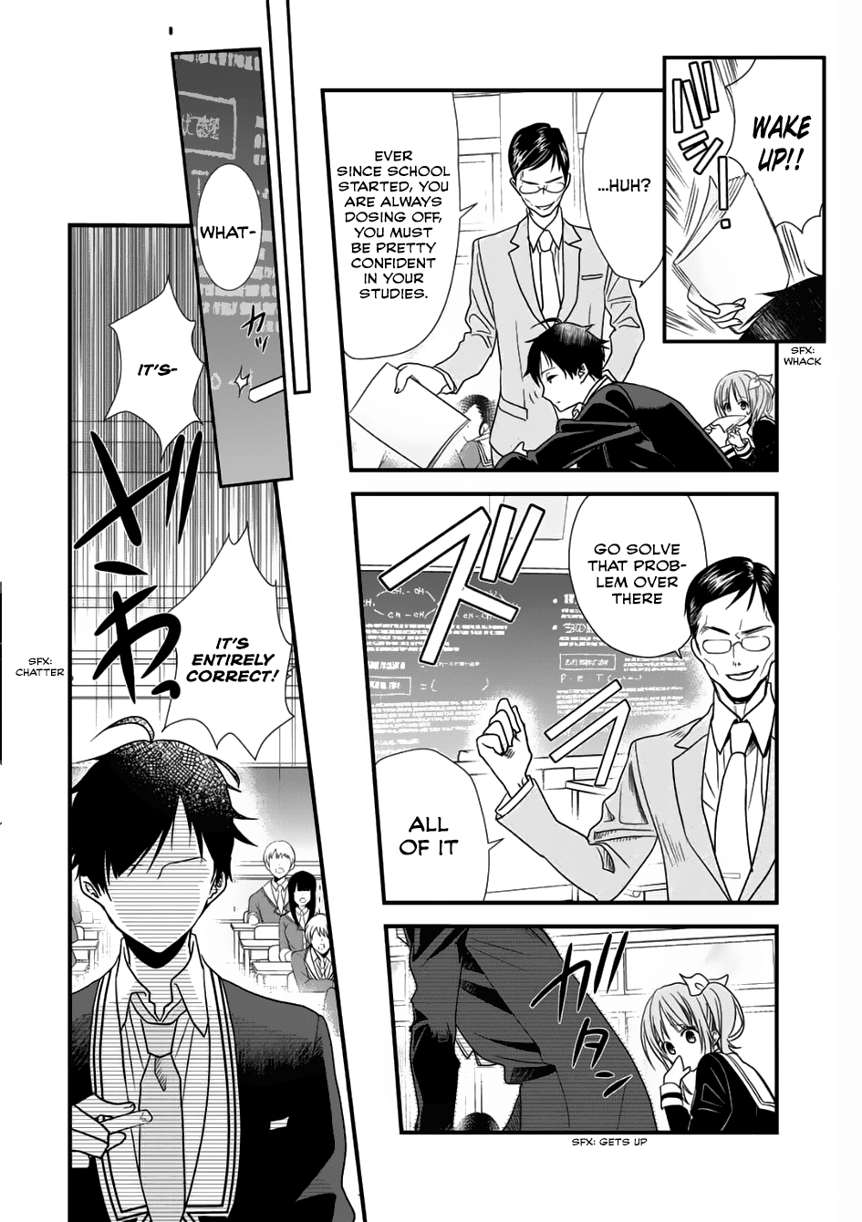 Class Ga Isekai Shoukan Sareta Naka Ore Dake Nokotta N Desu Ga chapter 1 - page 14