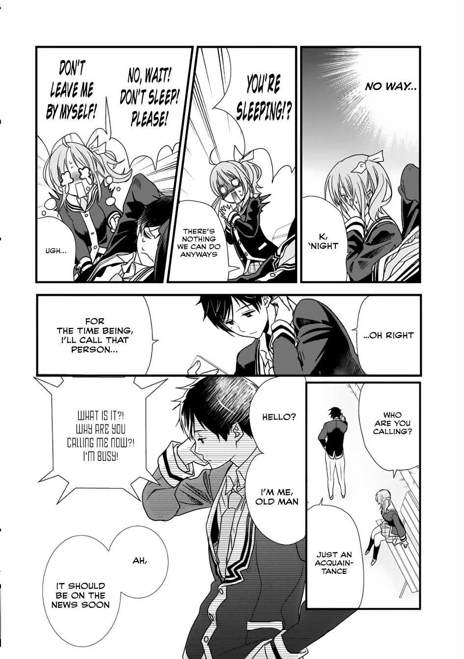 Class Ga Isekai Shoukan Sareta Naka Ore Dake Nokotta N Desu Ga chapter 1 - page 20