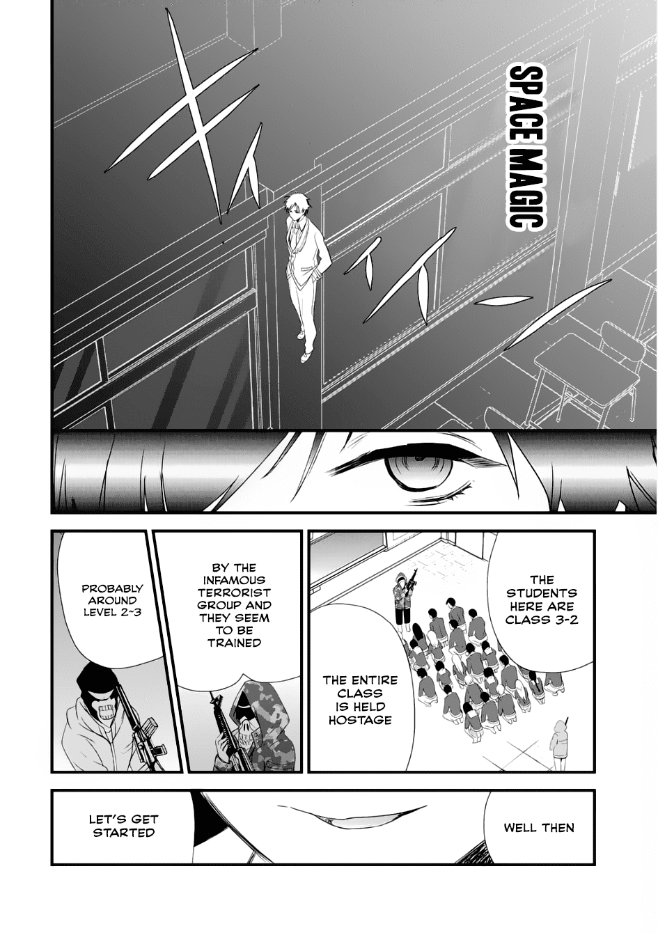 Class Ga Isekai Shoukan Sareta Naka Ore Dake Nokotta N Desu Ga chapter 1 - page 26