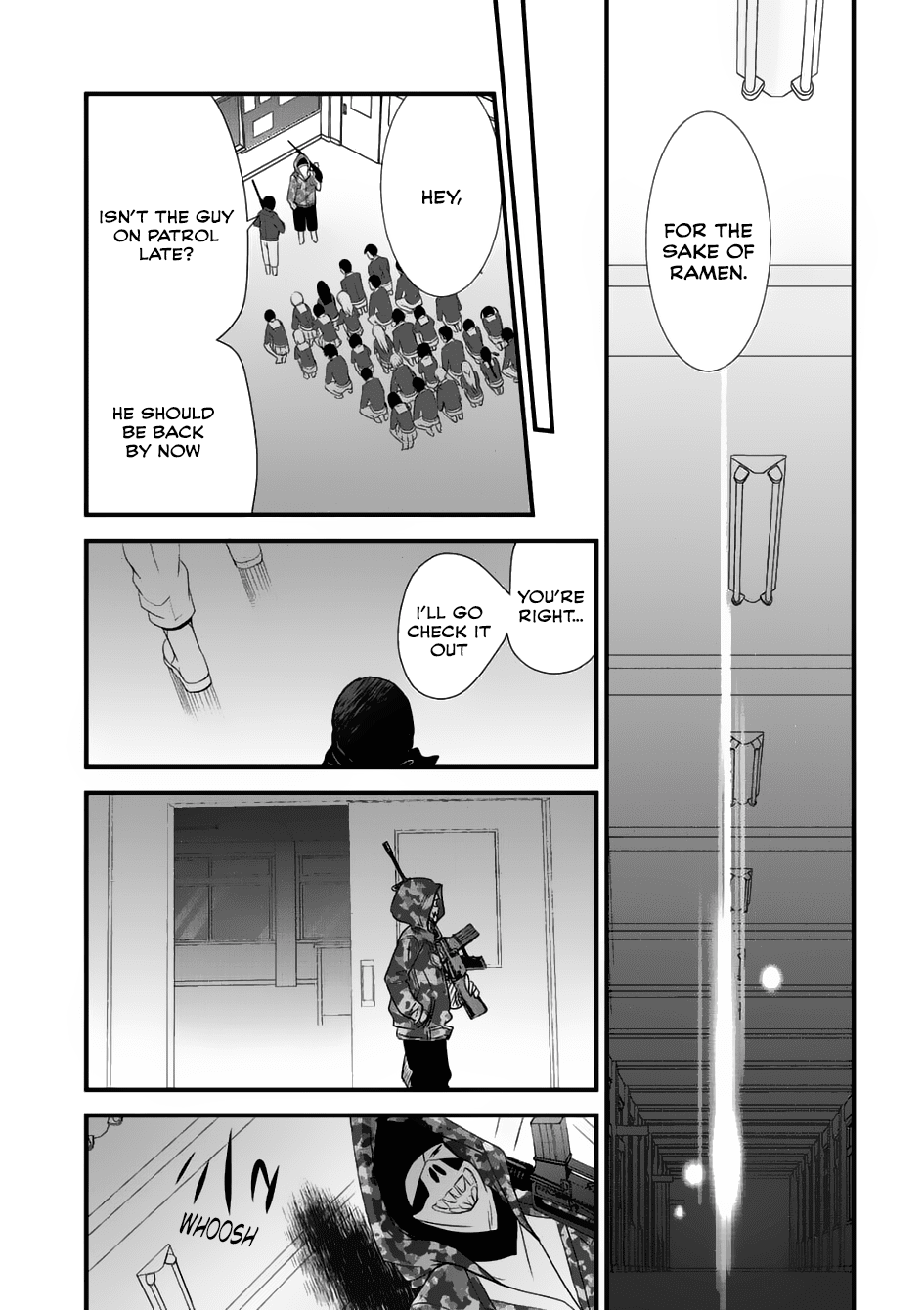 Class Ga Isekai Shoukan Sareta Naka Ore Dake Nokotta N Desu Ga chapter 1 - page 27