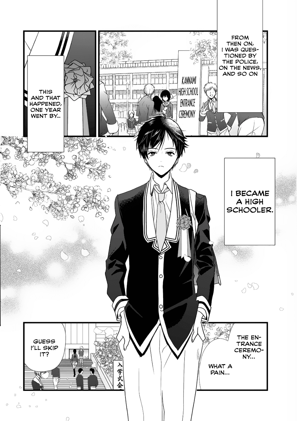 Class Ga Isekai Shoukan Sareta Naka Ore Dake Nokotta N Desu Ga chapter 1 - page 6