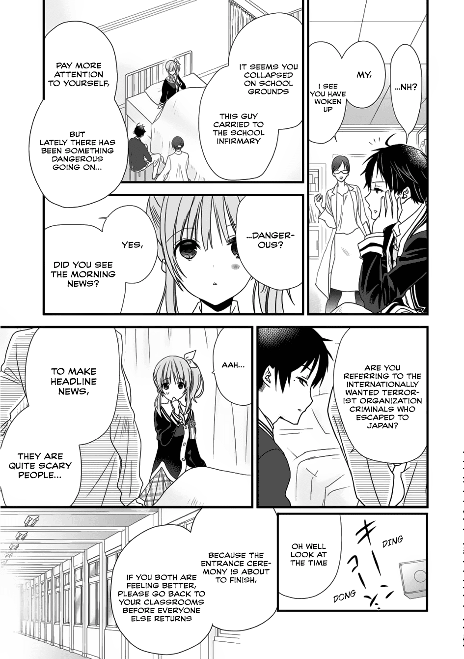 Class Ga Isekai Shoukan Sareta Naka Ore Dake Nokotta N Desu Ga chapter 1 - page 9