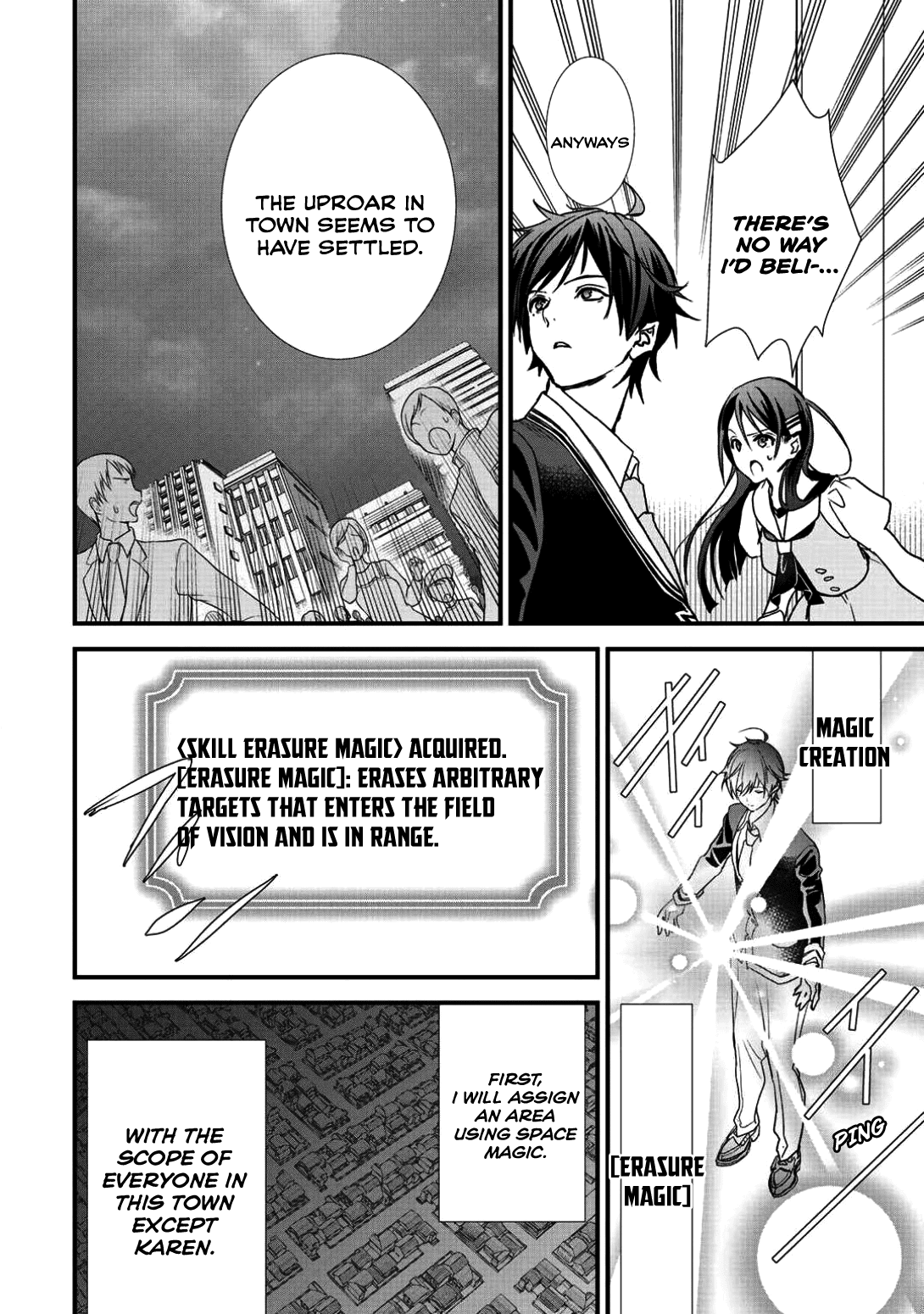 Class Ga Isekai Shoukan Sareta Naka Ore Dake Nokotta N Desu Ga chapter 6 - page 22