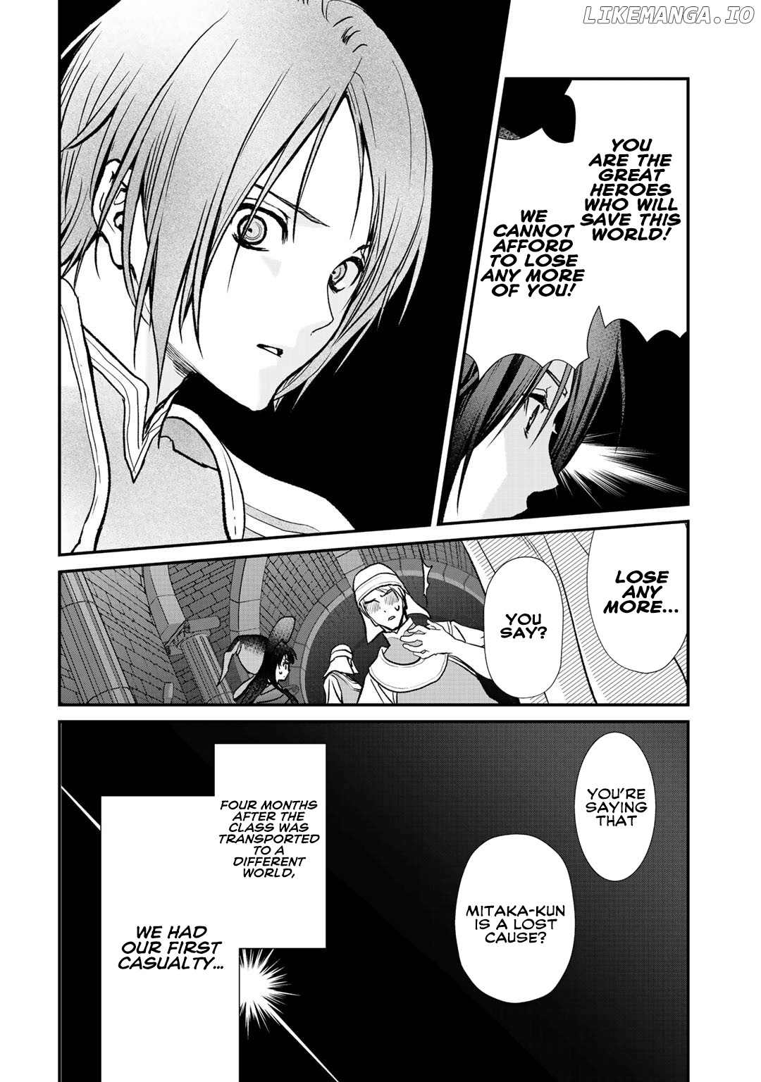 Class Ga Isekai Shoukan Sareta Naka Ore Dake Nokotta N Desu Ga chapter 28 - page 7