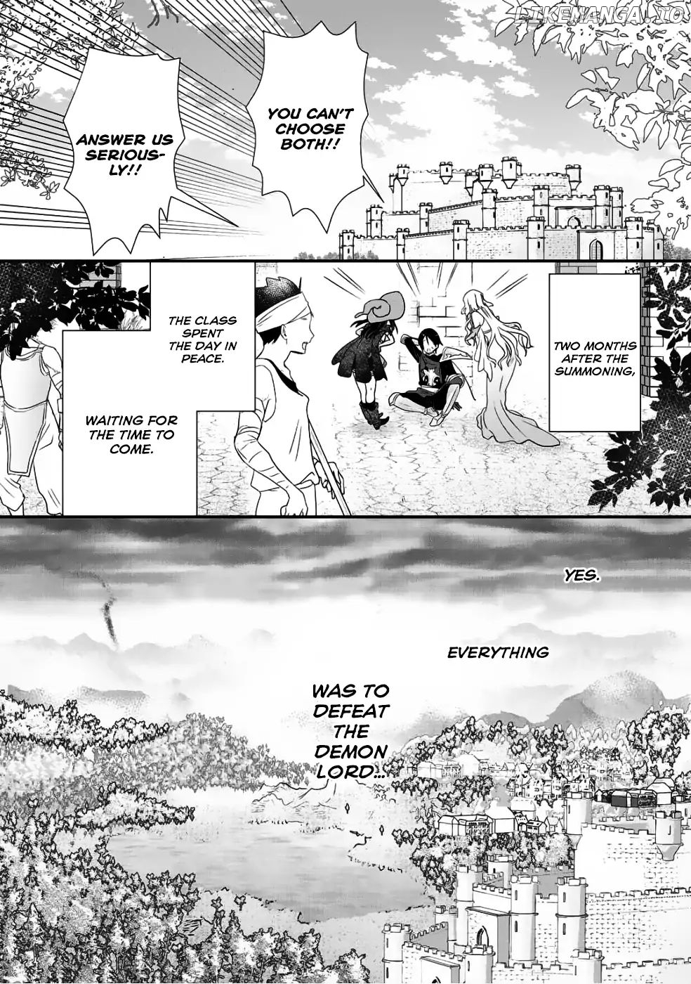 Class Ga Isekai Shoukan Sareta Naka Ore Dake Nokotta N Desu Ga chapter 10 - page 12