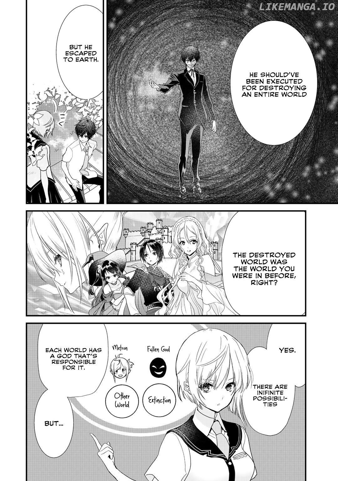 Class Ga Isekai Shoukan Sareta Naka Ore Dake Nokotta N Desu Ga chapter 20.1 - page 4