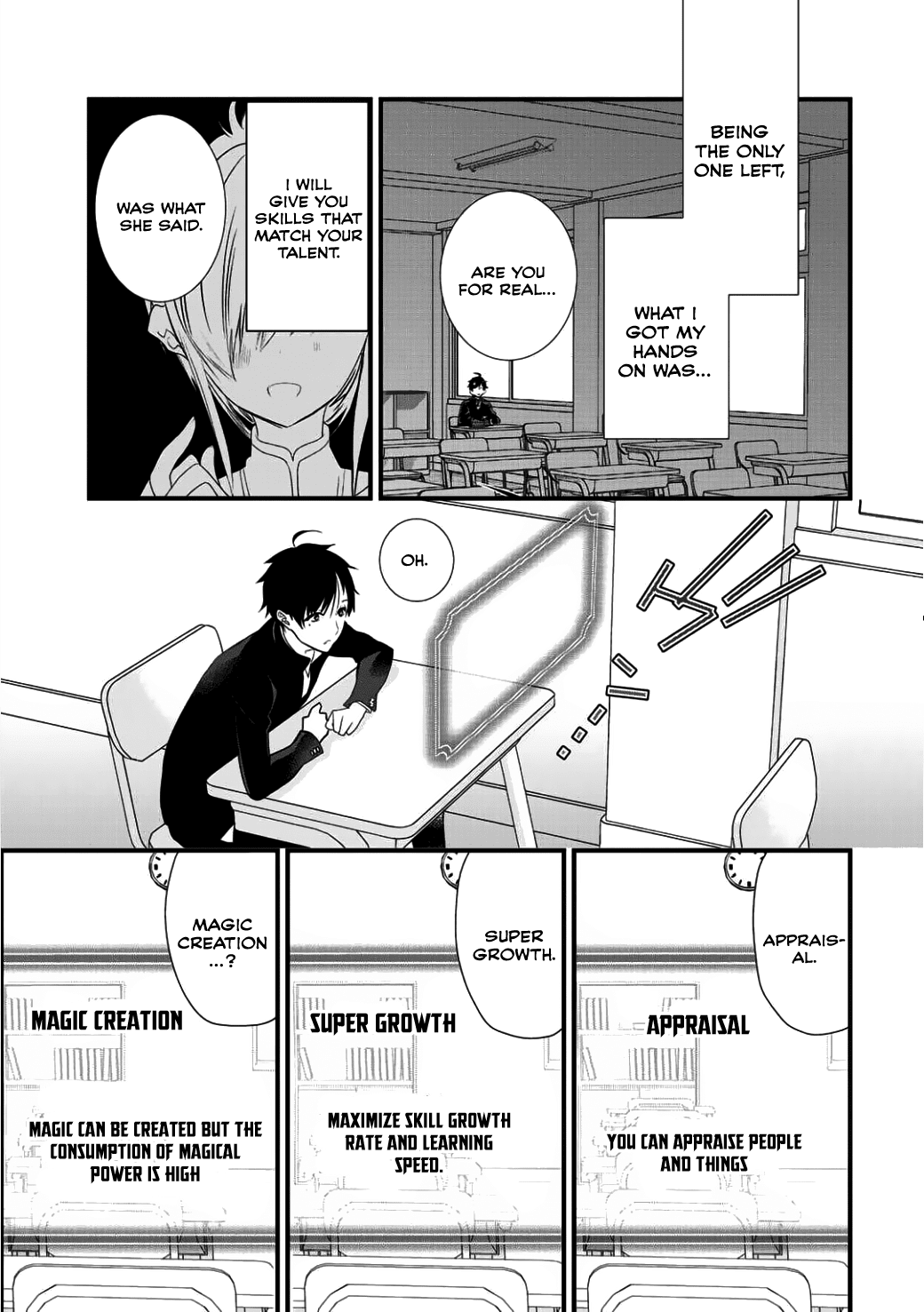 Class Ga Isekai Shoukan Sareta Naka Ore Dake Nokotta N Desu Ga chapter 2 - page 12